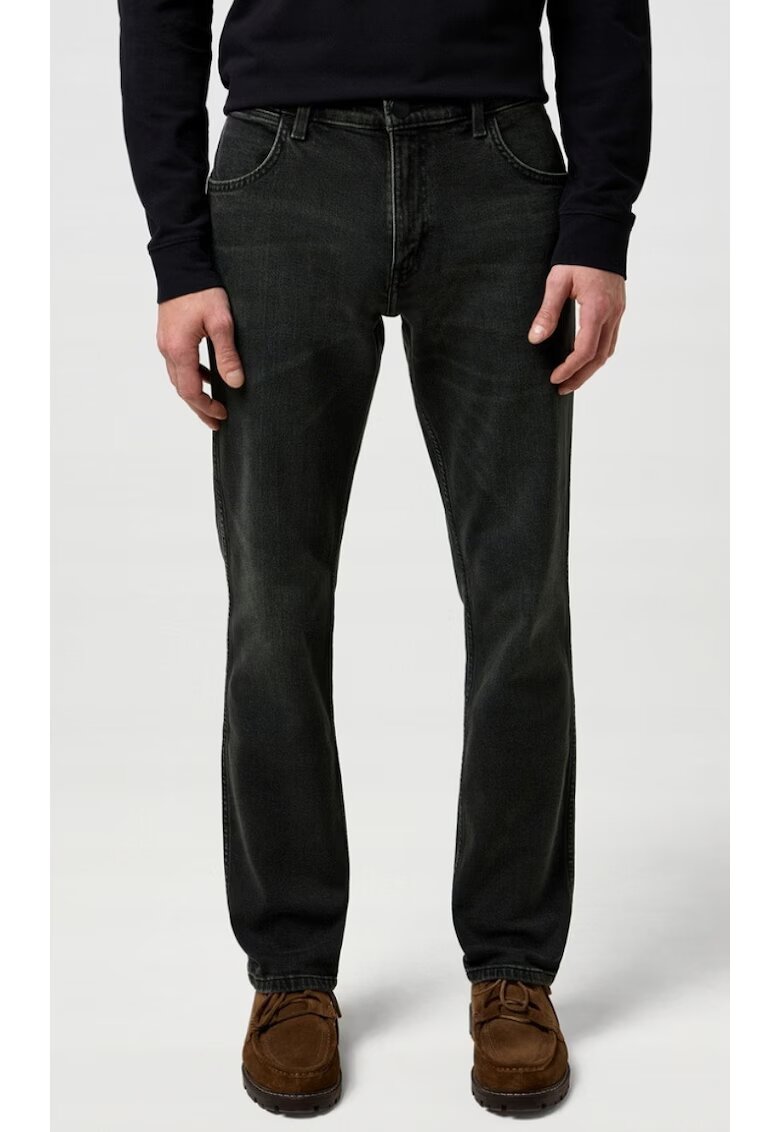Wrangler Blugi barbati Greensboro Ash - bumbac/elastan - negru