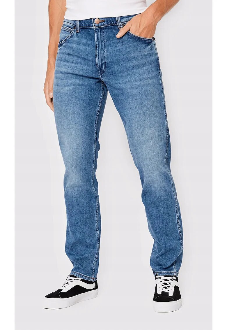Wrangler Blugi barbati Greensboro New Favorite - bumbac/elastan - albastru