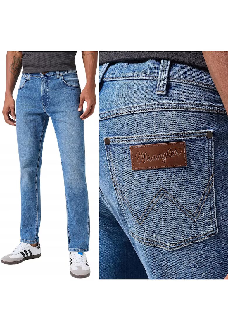 Wrangler Blugi bărbați Larston 812 - albastru - Albastru