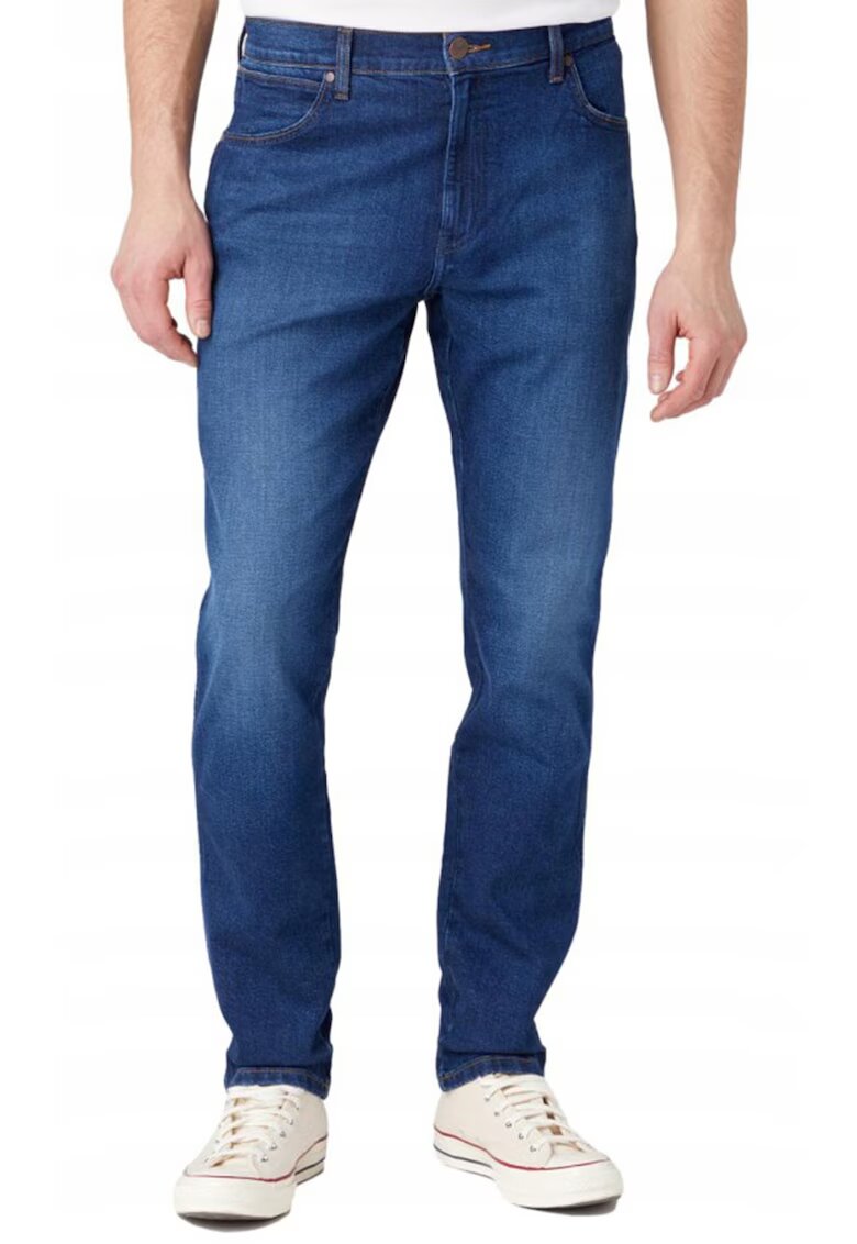 Wrangler Blugi barbati River - albastru - Bleumarin