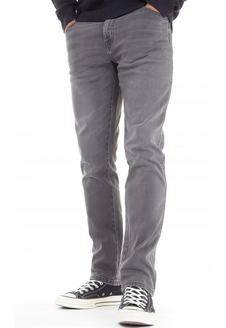 Wrangler Blugi barbati Texas Vibration - bumbac/elastan - gri