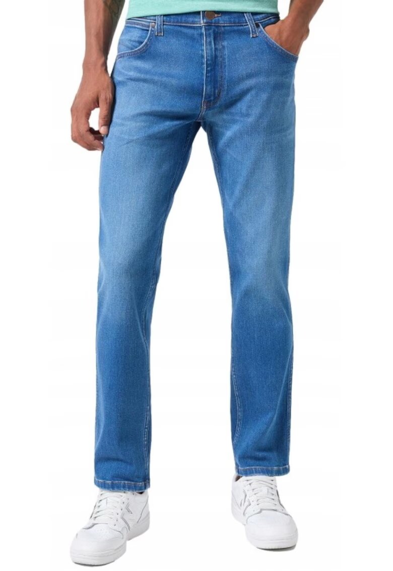 Wrangler Blugi Bumbac - Albastru