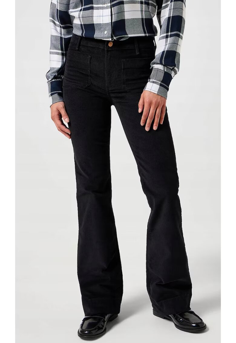 Wrangler Blugi dama 112356398 - Bumbac - Negru