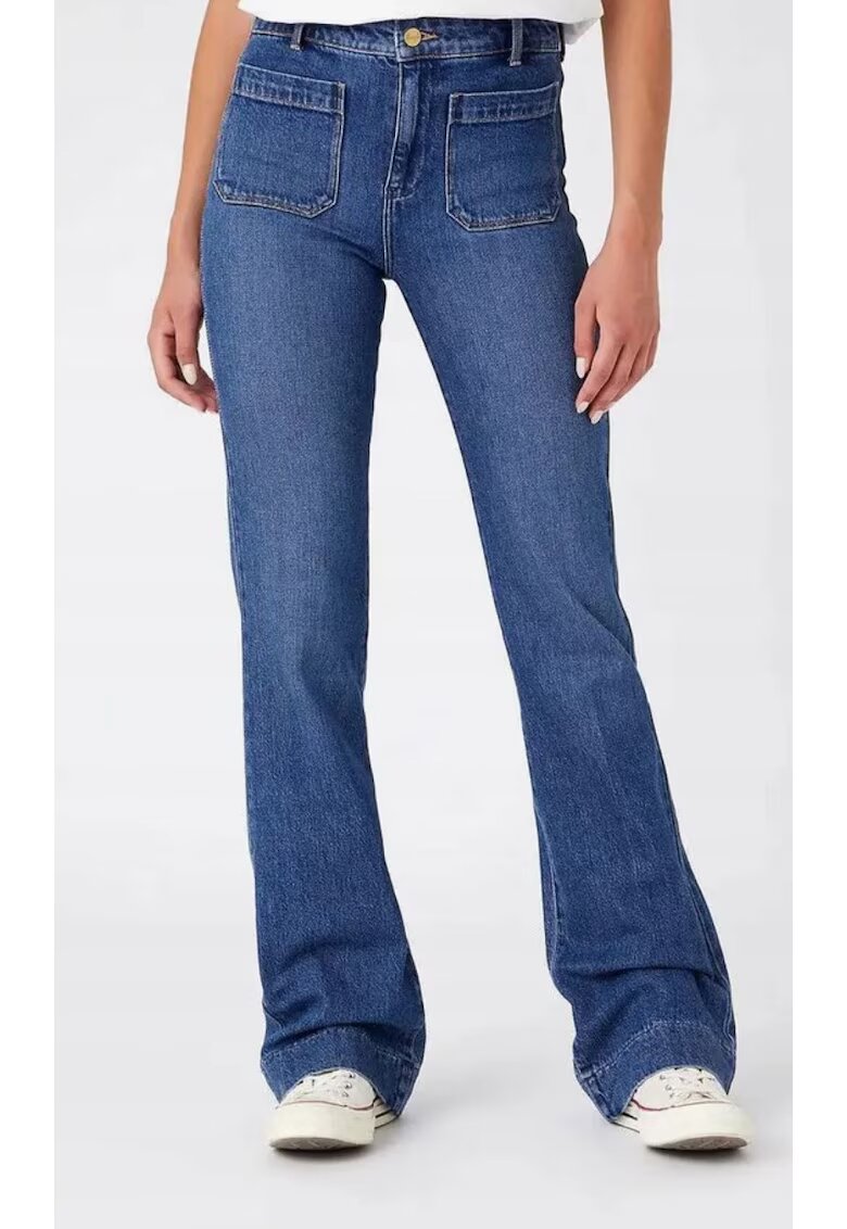 Wrangler Blugi dama - albastru - bumbac - Albastru