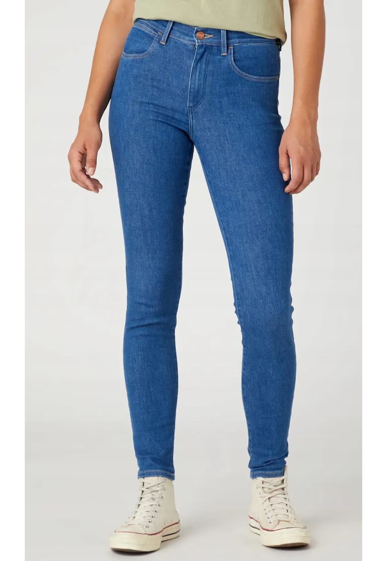 Wrangler Blugi dama LoveYou - bumbac/poliester/elastan - albastru