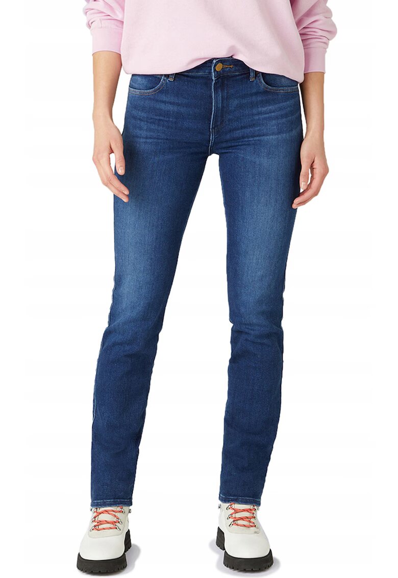 Wrangler Blugi dama - Slim albastru - slim fit - Albastru