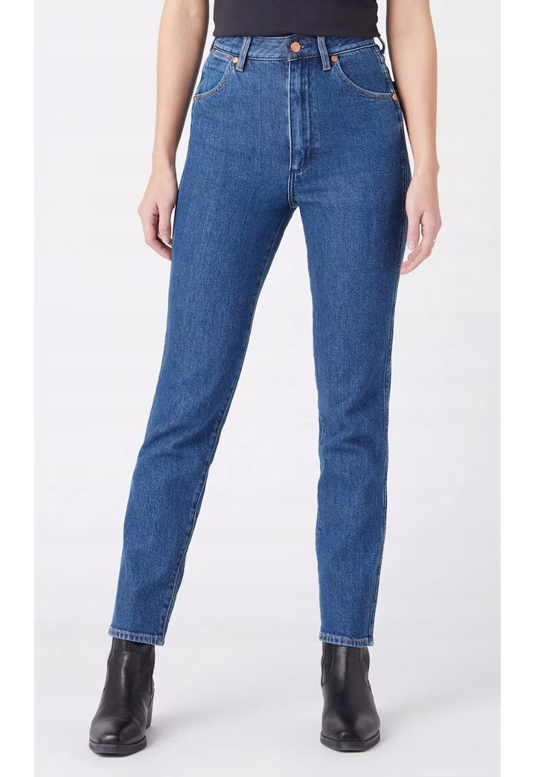 Wrangler Blugi dama - WALKER SLIM - albastru - bumbac - Albastru
