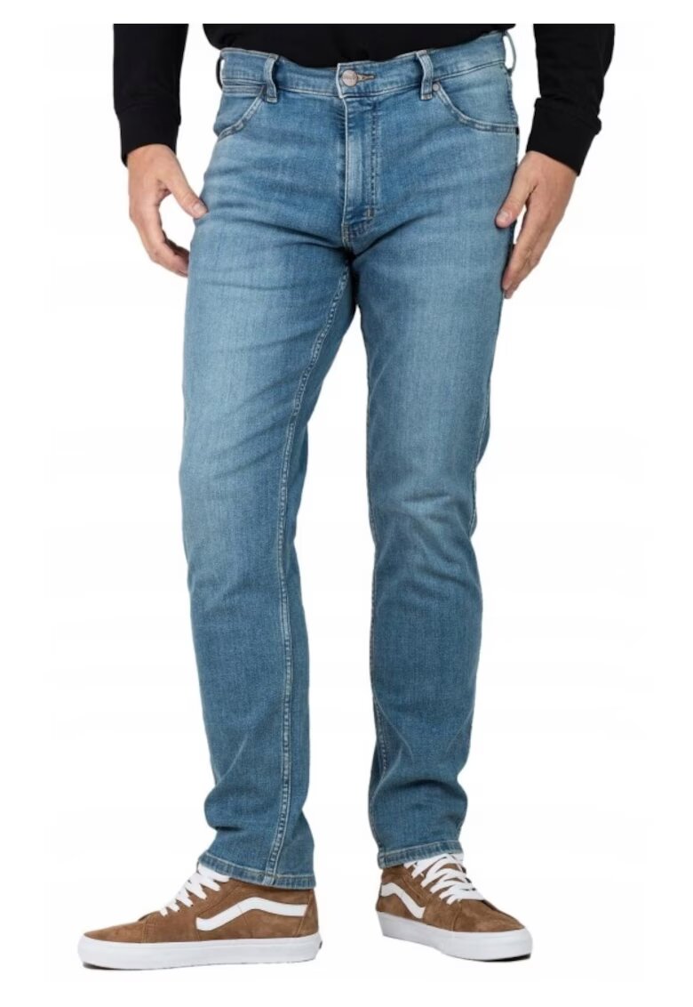 Wrangler Blugi - Greensboro - Limo Light - L34 - Albastru