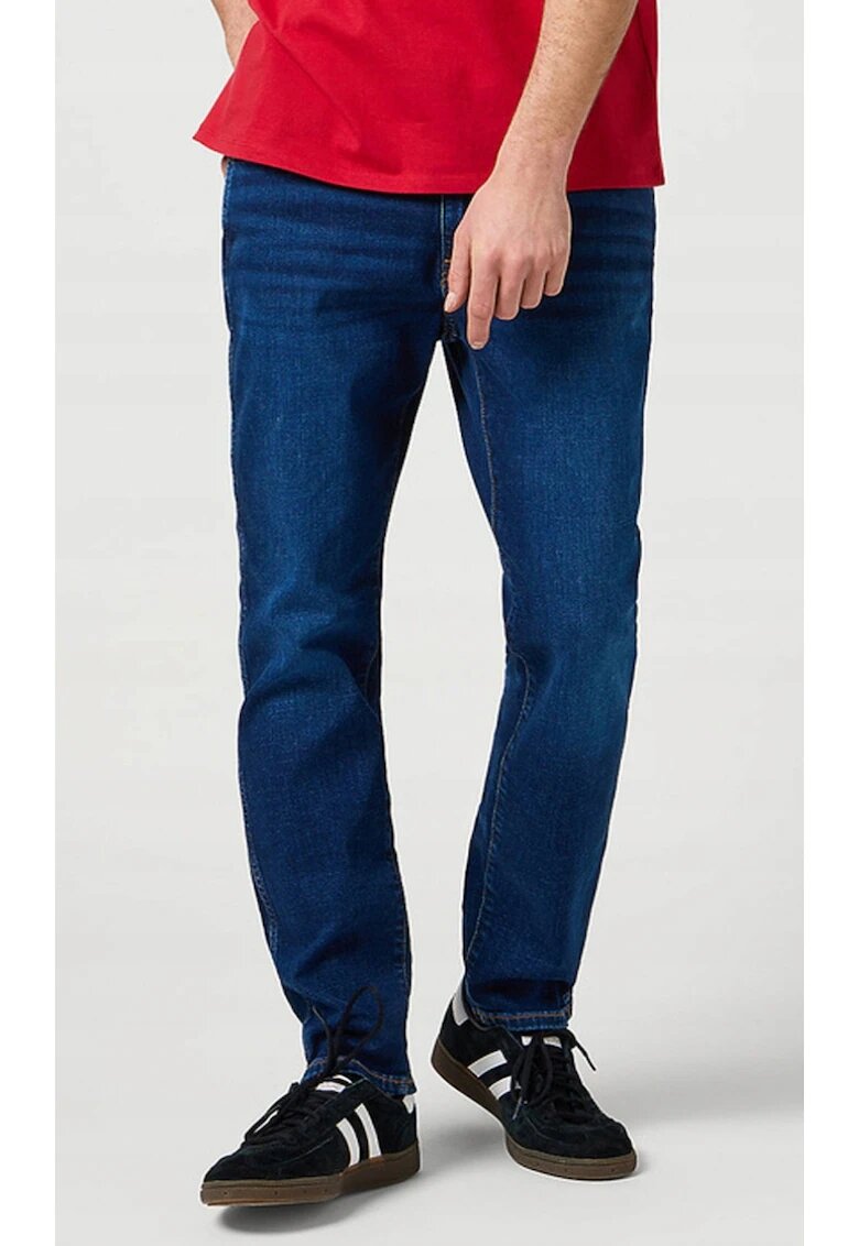 Wrangler Blugi Larston bumbac/elastan - albastru - Albastru