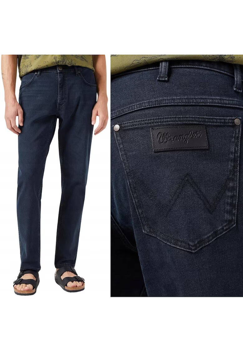 Wrangler Blugi River albastru închis - Albastru