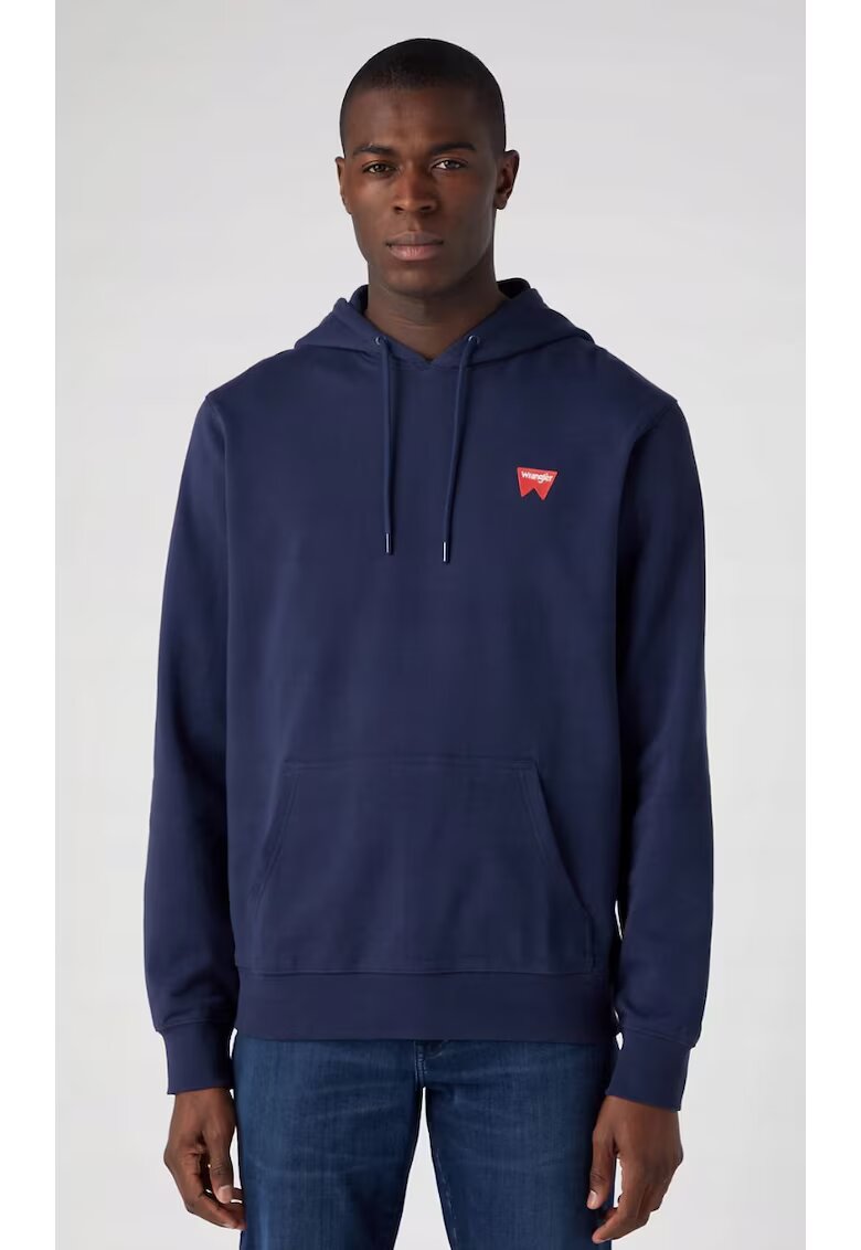 Wrangler Hanorac barbati SIGN - Bleumarin