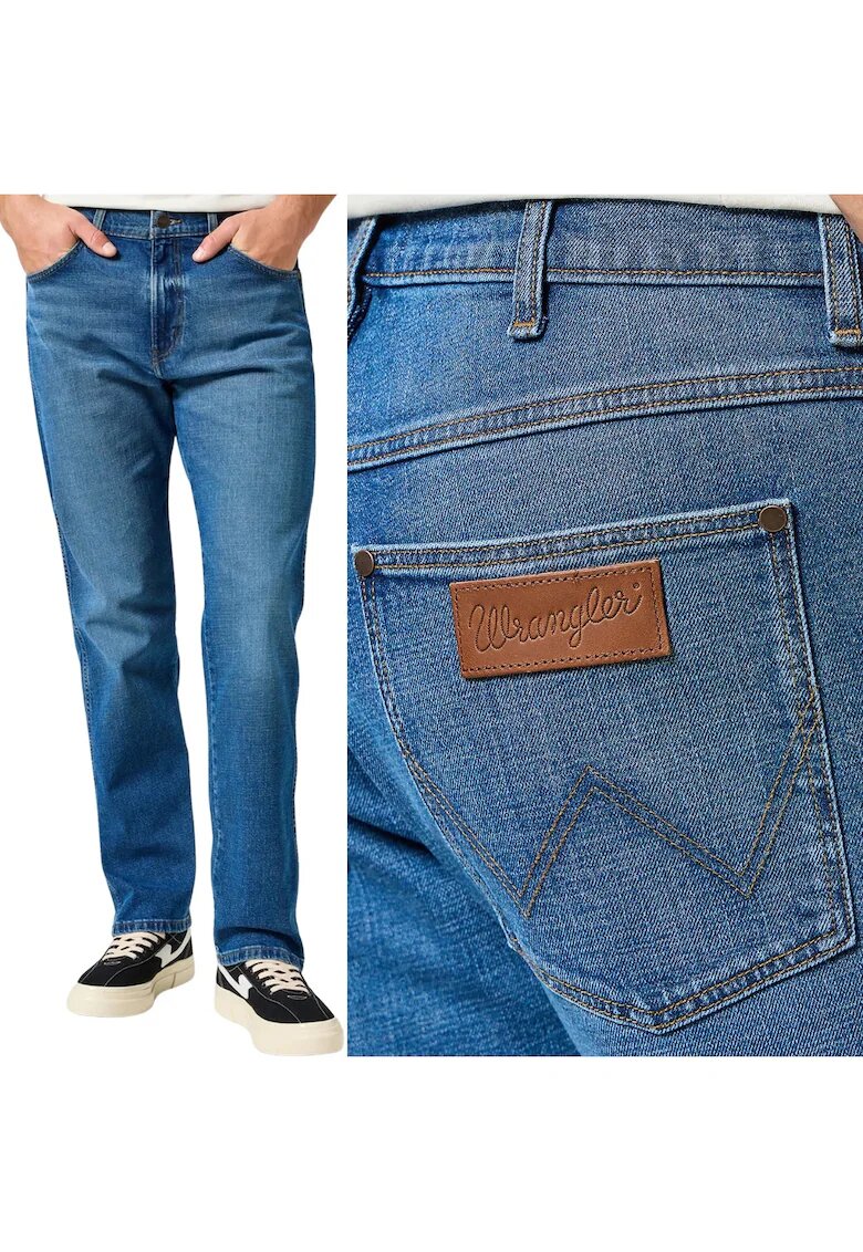 Wrangler Jeans Frontier 880 - croi relaxat - albastru - Albastru