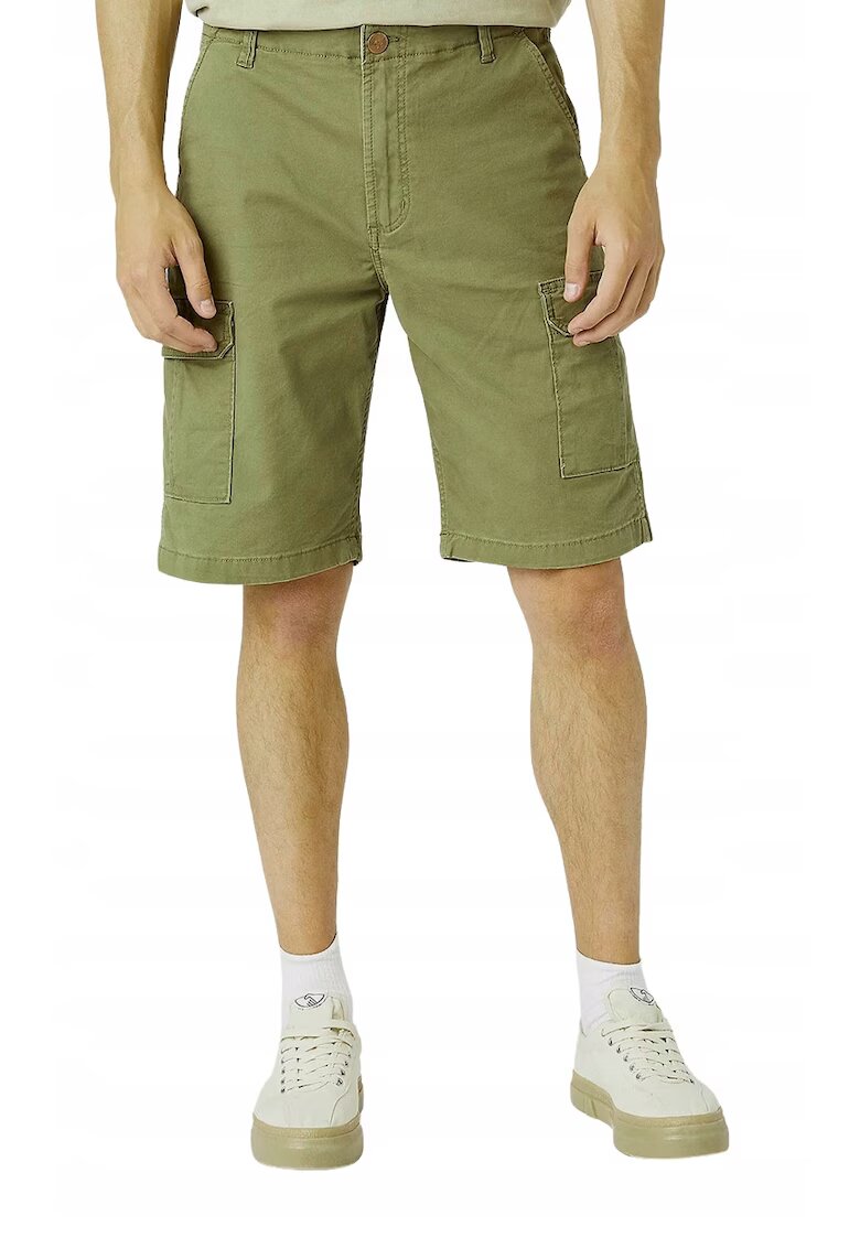 Wrangler Pantaloni barbati bumbac/elastan - verde - Verde