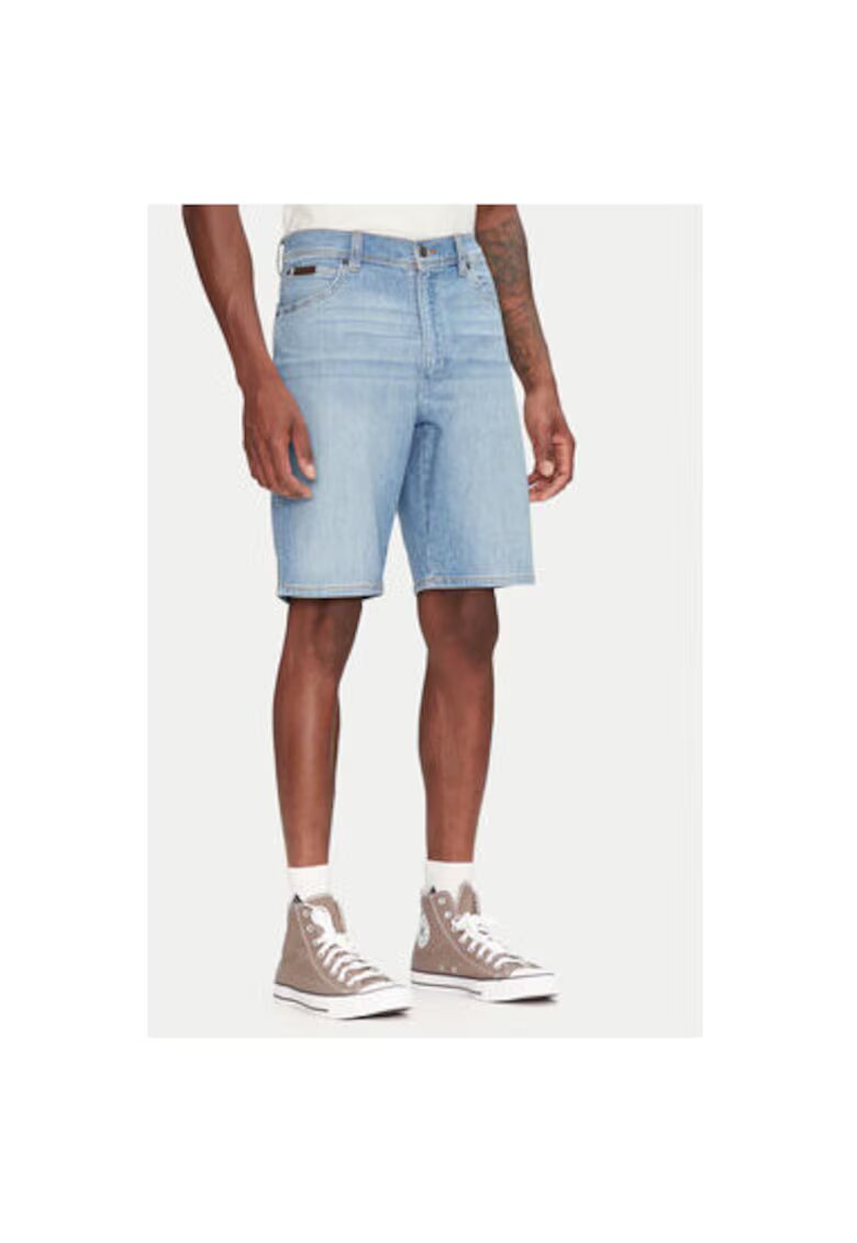 Wrangler Pantaloni scurti din denim barbati 112362508 - Bumbac/Poliester - Albastru - Albastru
