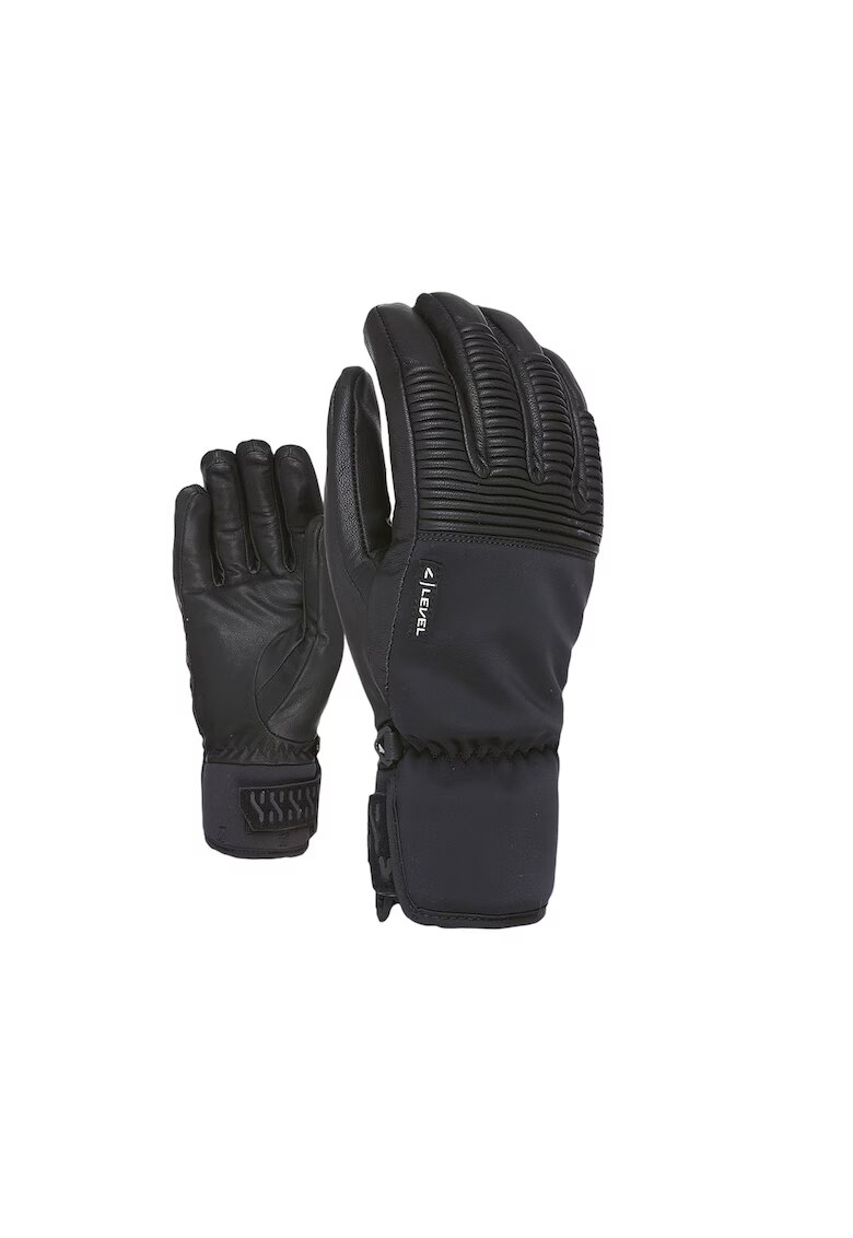 X-LEVEL Manusi schi barbati - Level - Piele naturala - Negru -