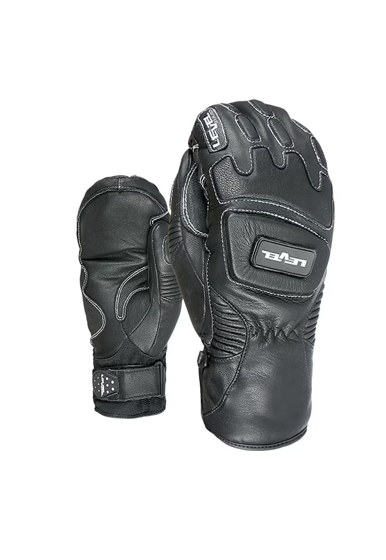 X-LEVEL Manusi ski barbati - Level - Piele naturala - Negru -