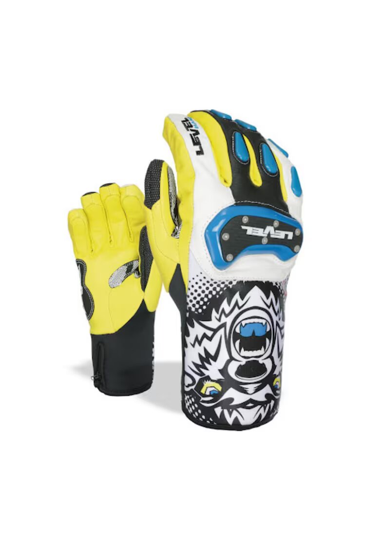 X-LEVEL Manusi sport Level - model Race Speed - multicolor - marime S - material piele naturala si poliester