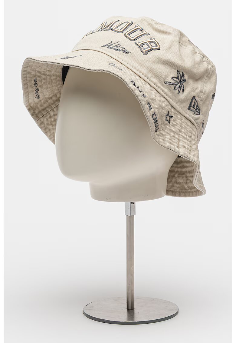 Zadig & Voltaire Sapca bucket cu detaliu brodat - Bej