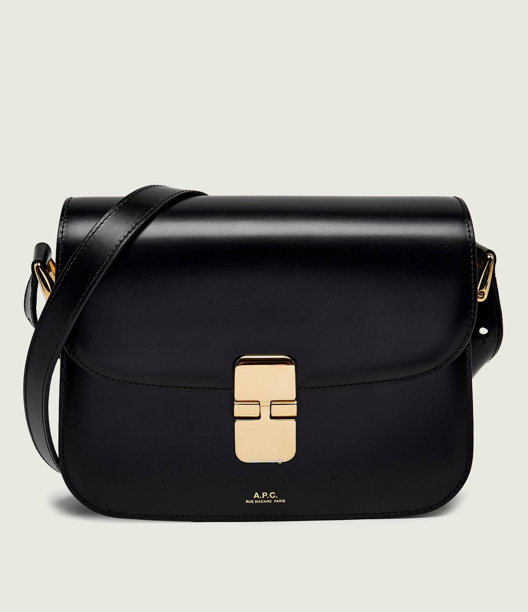 A.P.C. De piele geantă pe umăr Grace