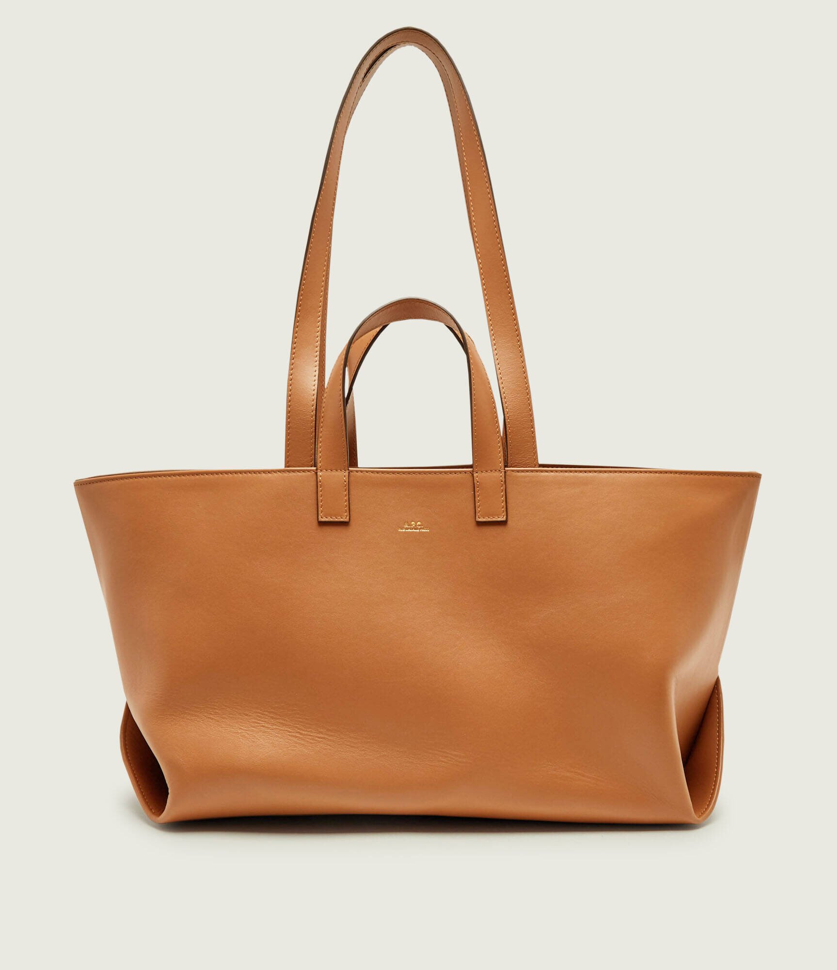 A.P.C. De piele geantă shopper + borsetă Le Drummer