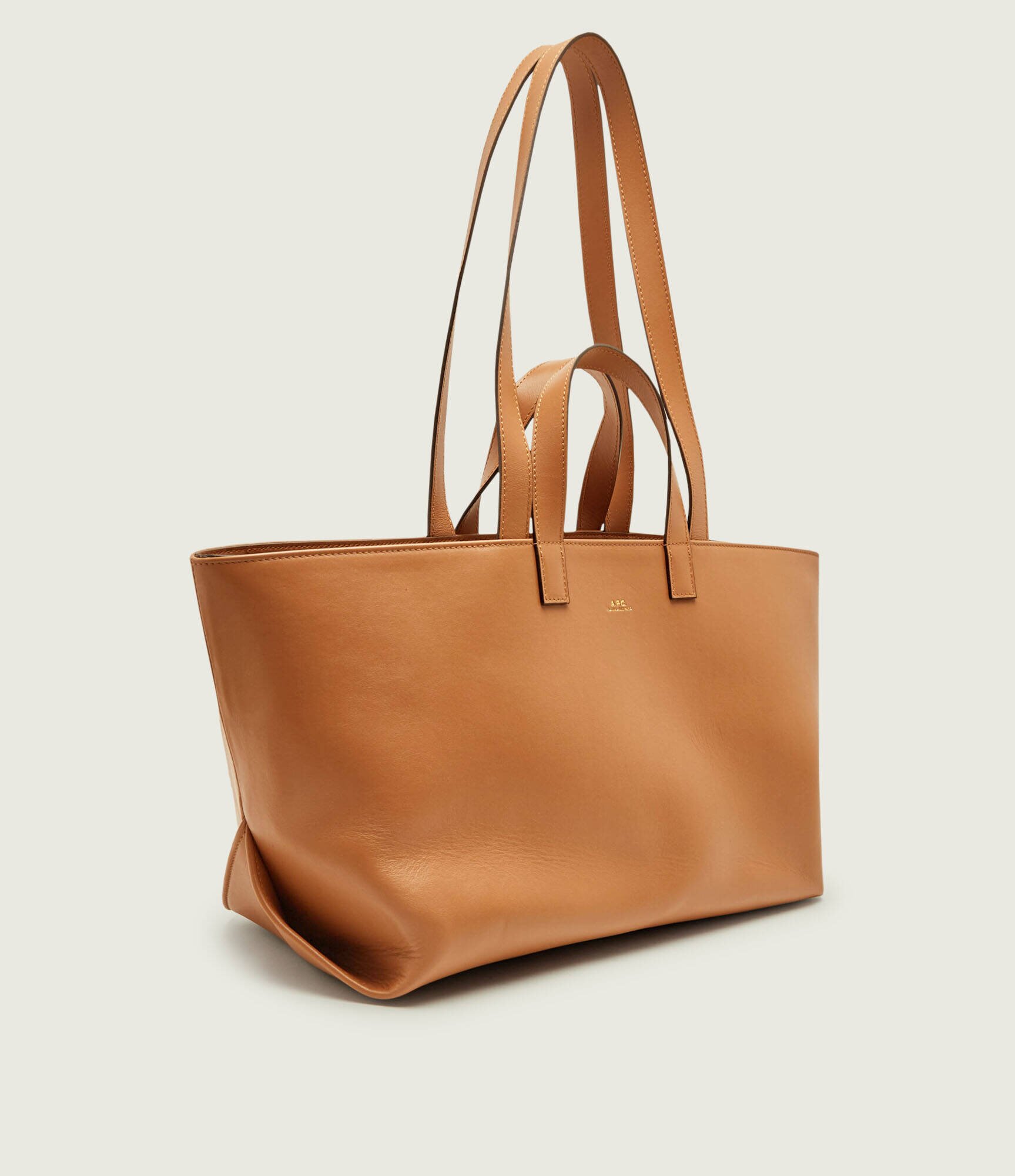 A.P.C. De piele geantă shopper + borsetă Le Drummer