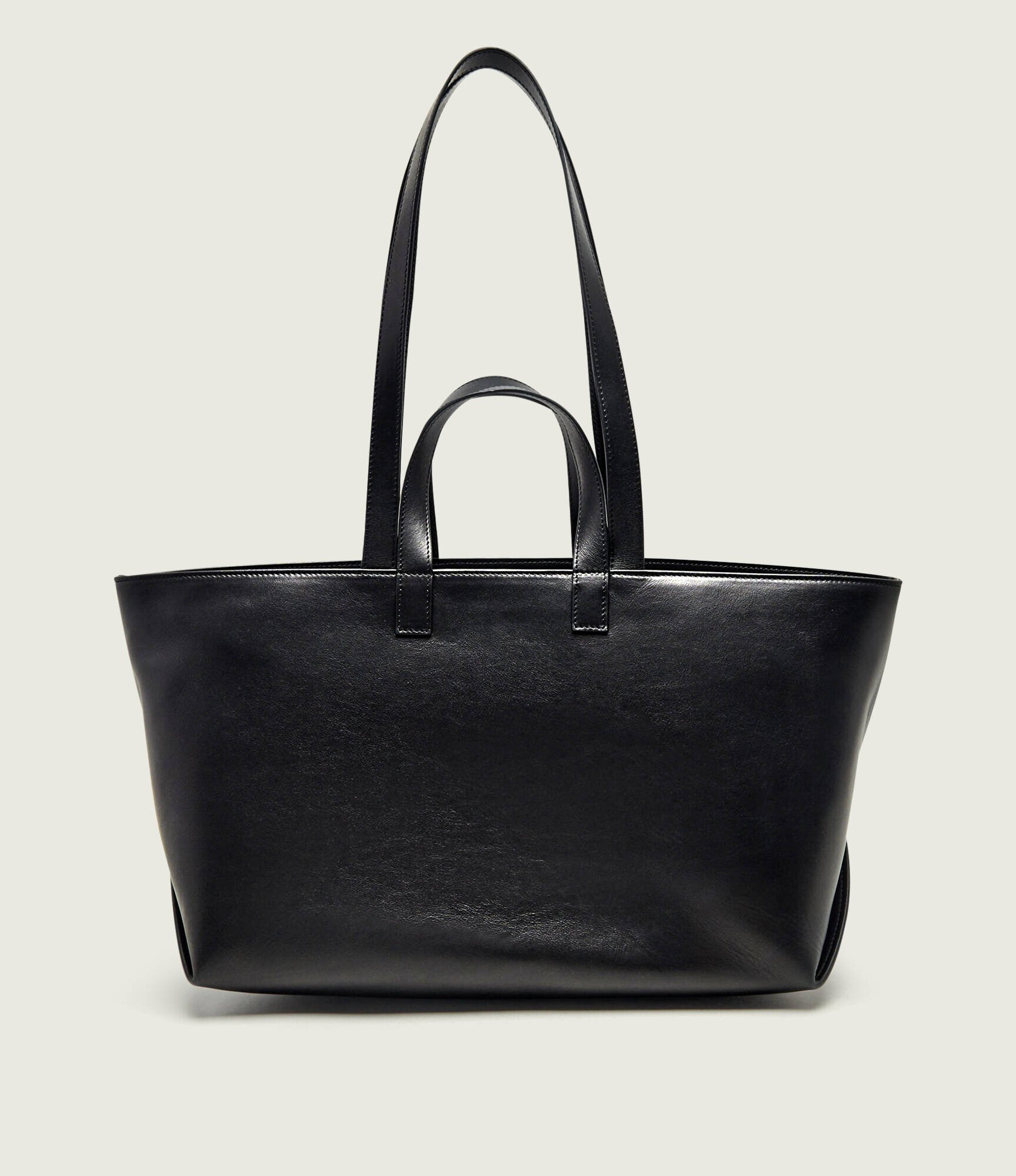 A.P.C. De piele geantă shopper + borsetă Le Drummer