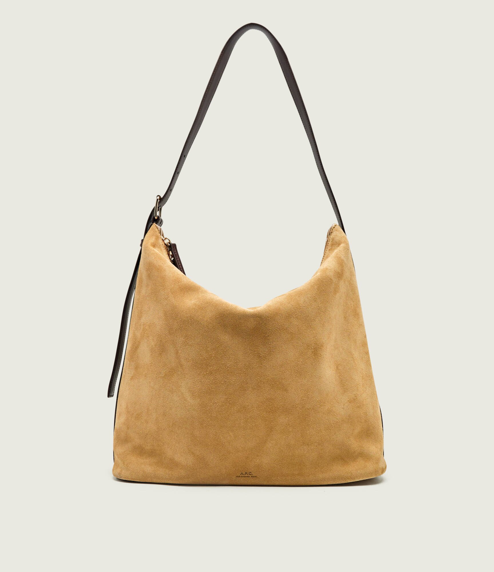 A.P.C. Geantă shopper Vera Maxi | piele întoarsă