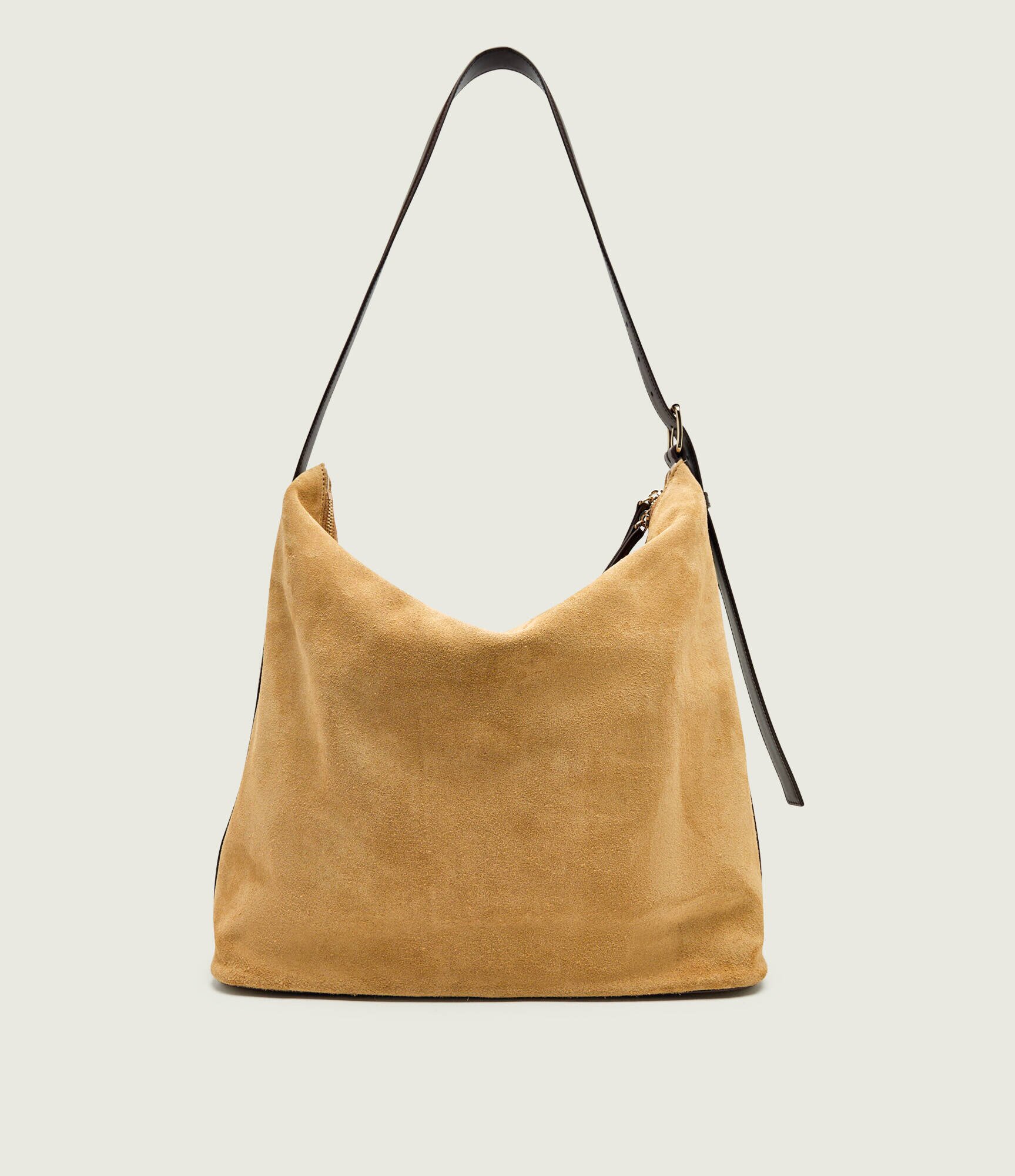 A.P.C. Geantă shopper Vera Maxi | piele întoarsă