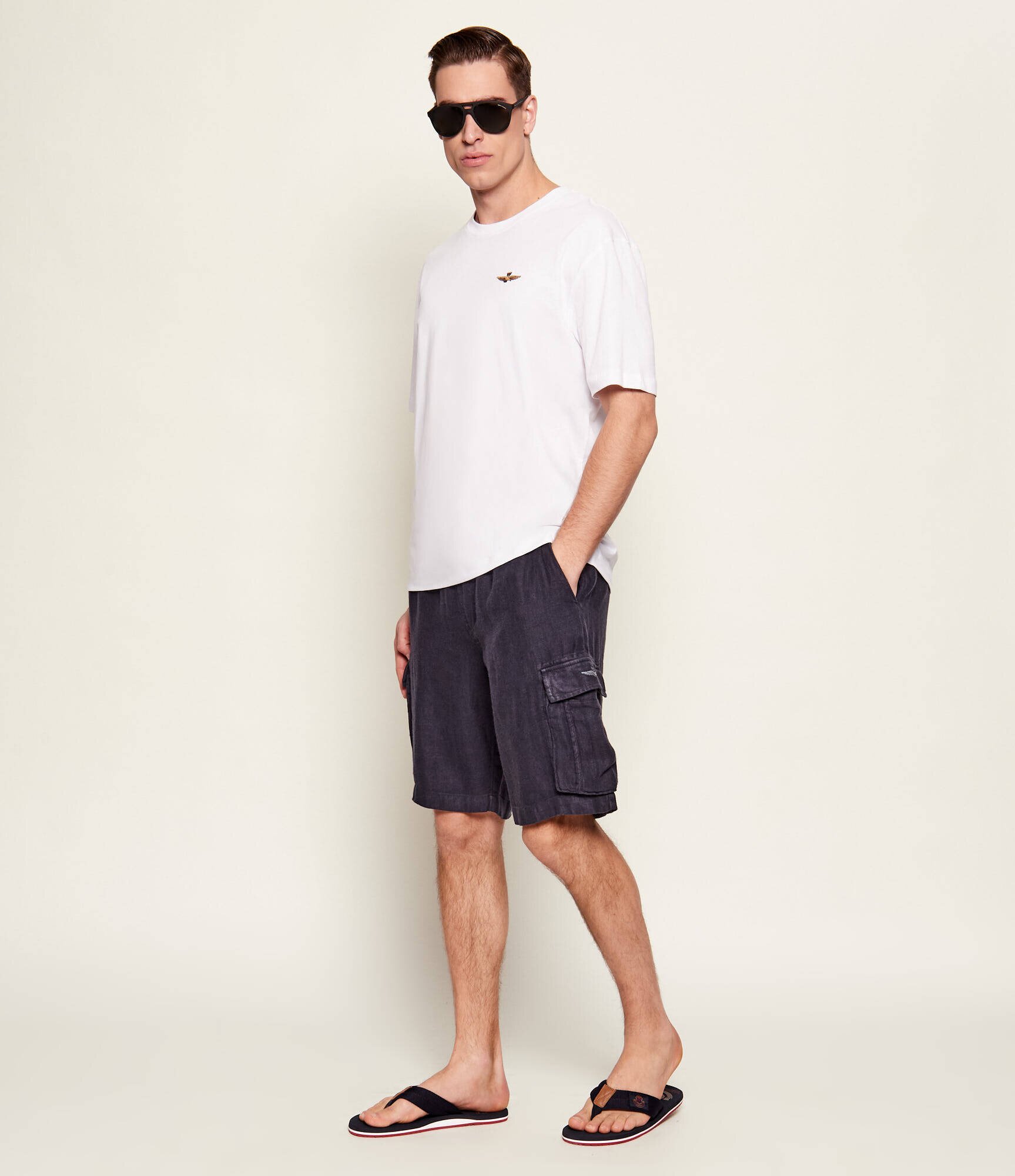 Aeronautica Militare De in pantaloni scurți | regular fit