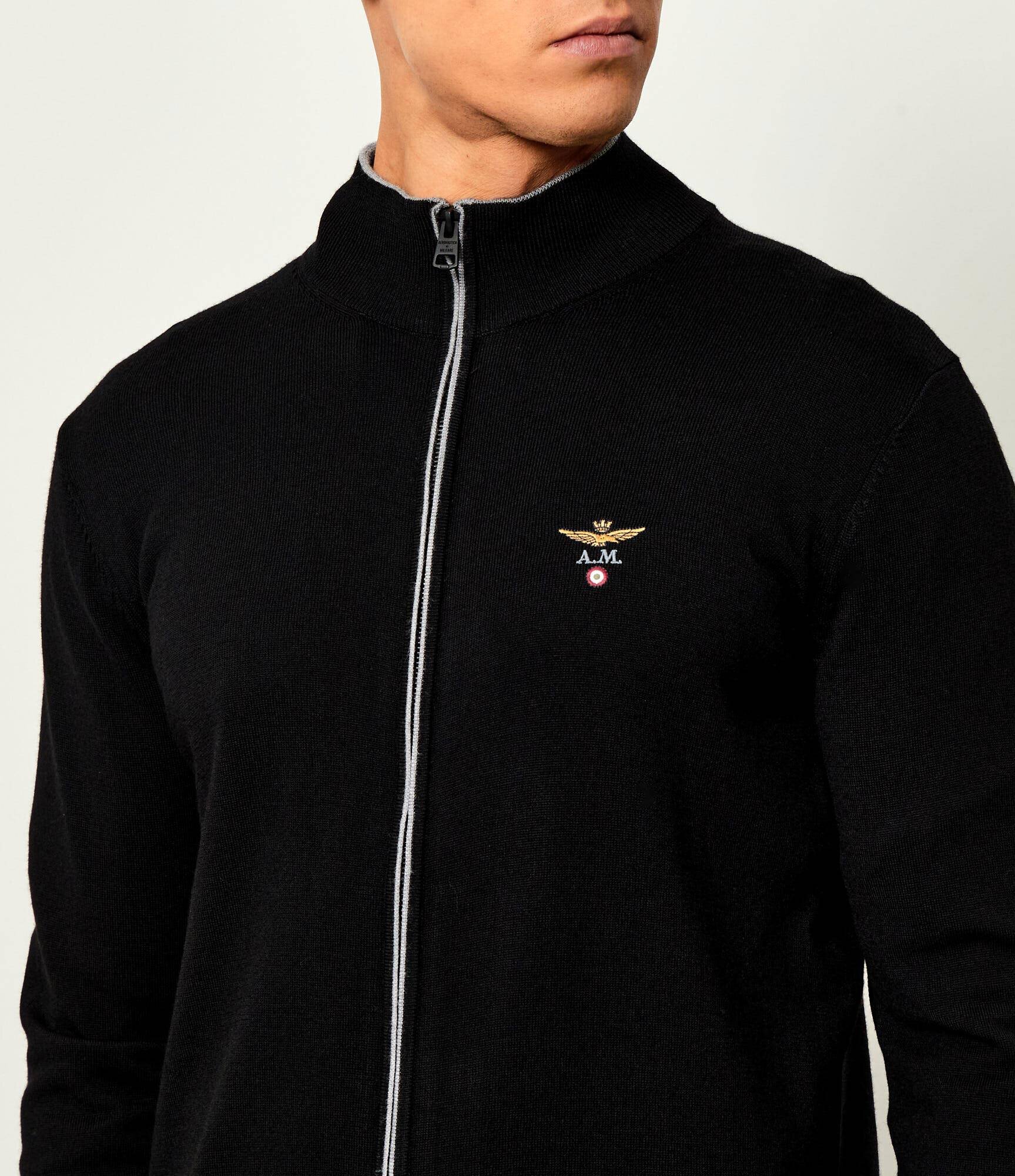 Aeronautica Militare De lână pulover | Regular Fit