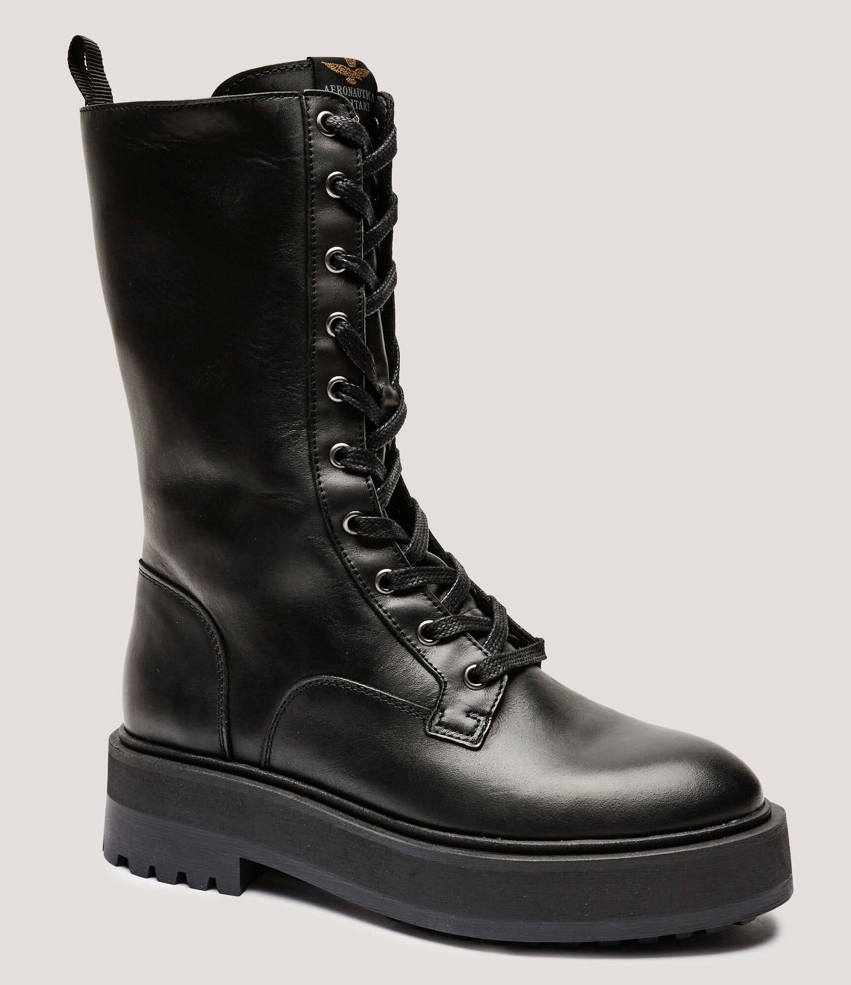 Aeronautica Militare De piele botine cu platformă