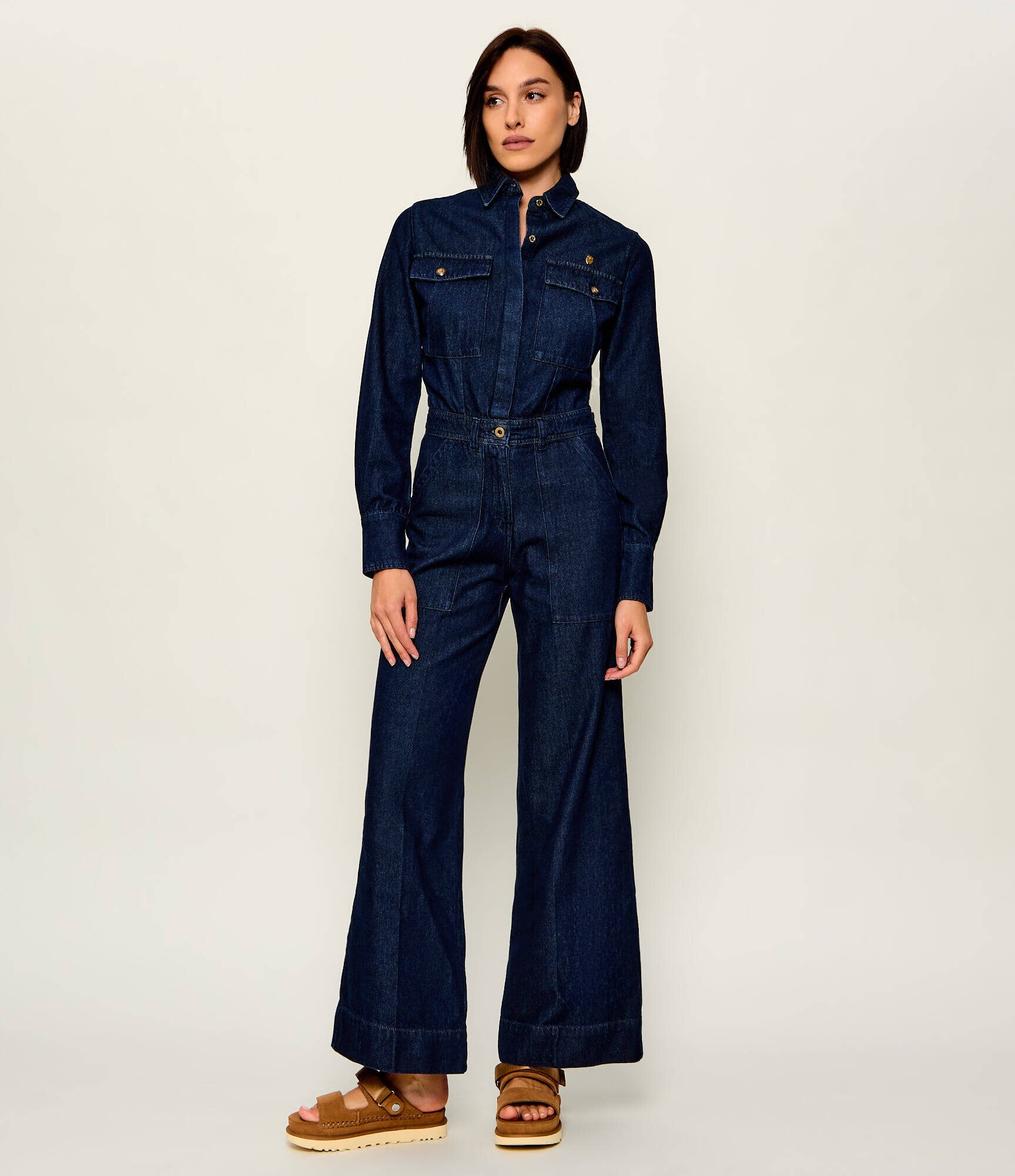Aeronautica Militare Denim salopetă | Slim Fit
