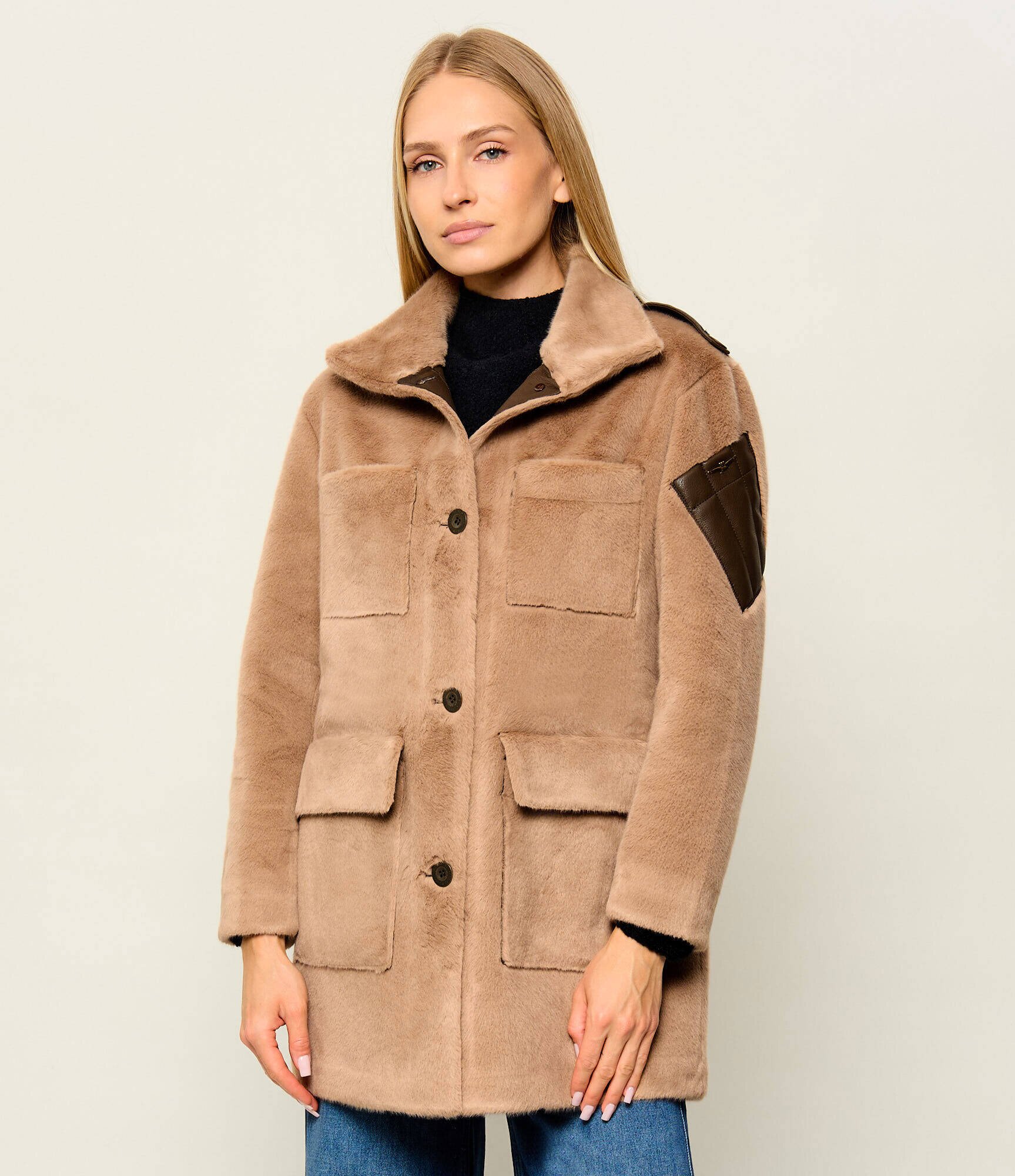 Aeronautica Militare Geacă parka | Relaxed fit