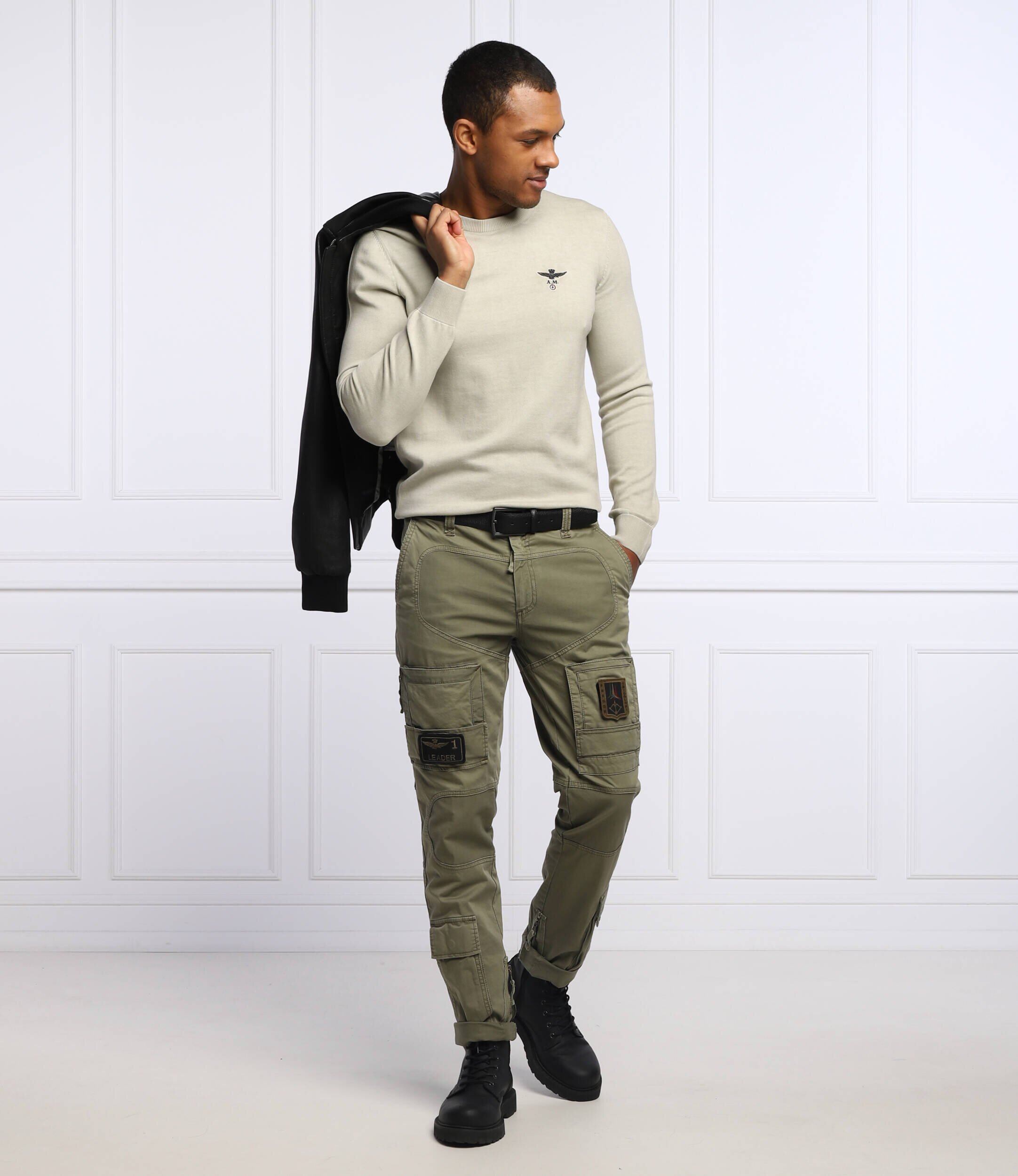 Aeronautica Militare Pantaloni cargo ANTI-G | Regular Fit