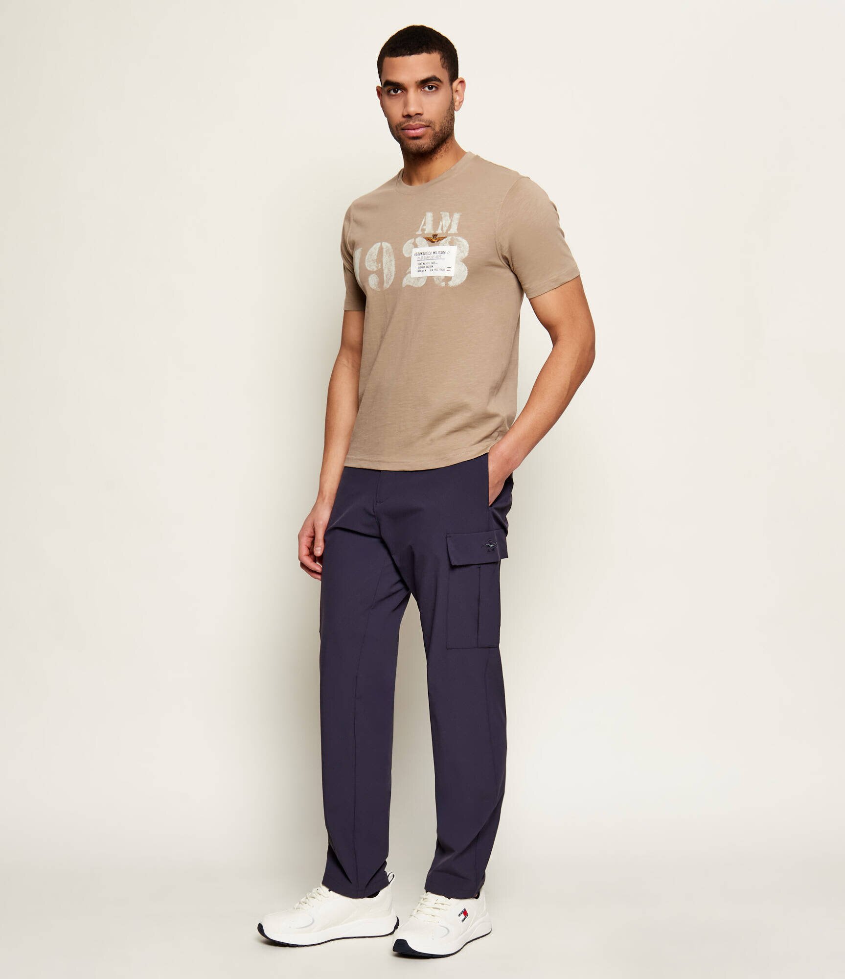 Aeronautica Militare Pantaloni cargo | Comfort fit