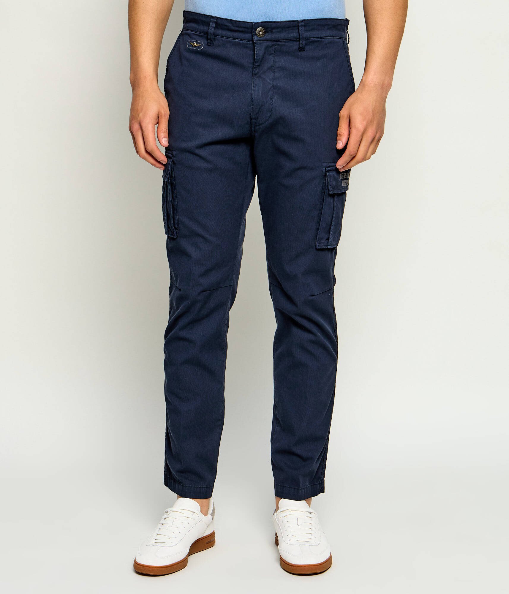 Aeronautica Militare Pantaloni cargo | Slim Fit