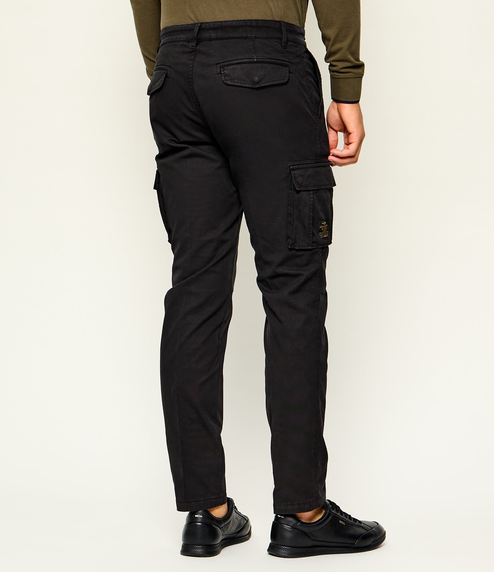 Aeronautica Militare Pantaloni cargo | Slim Fit
