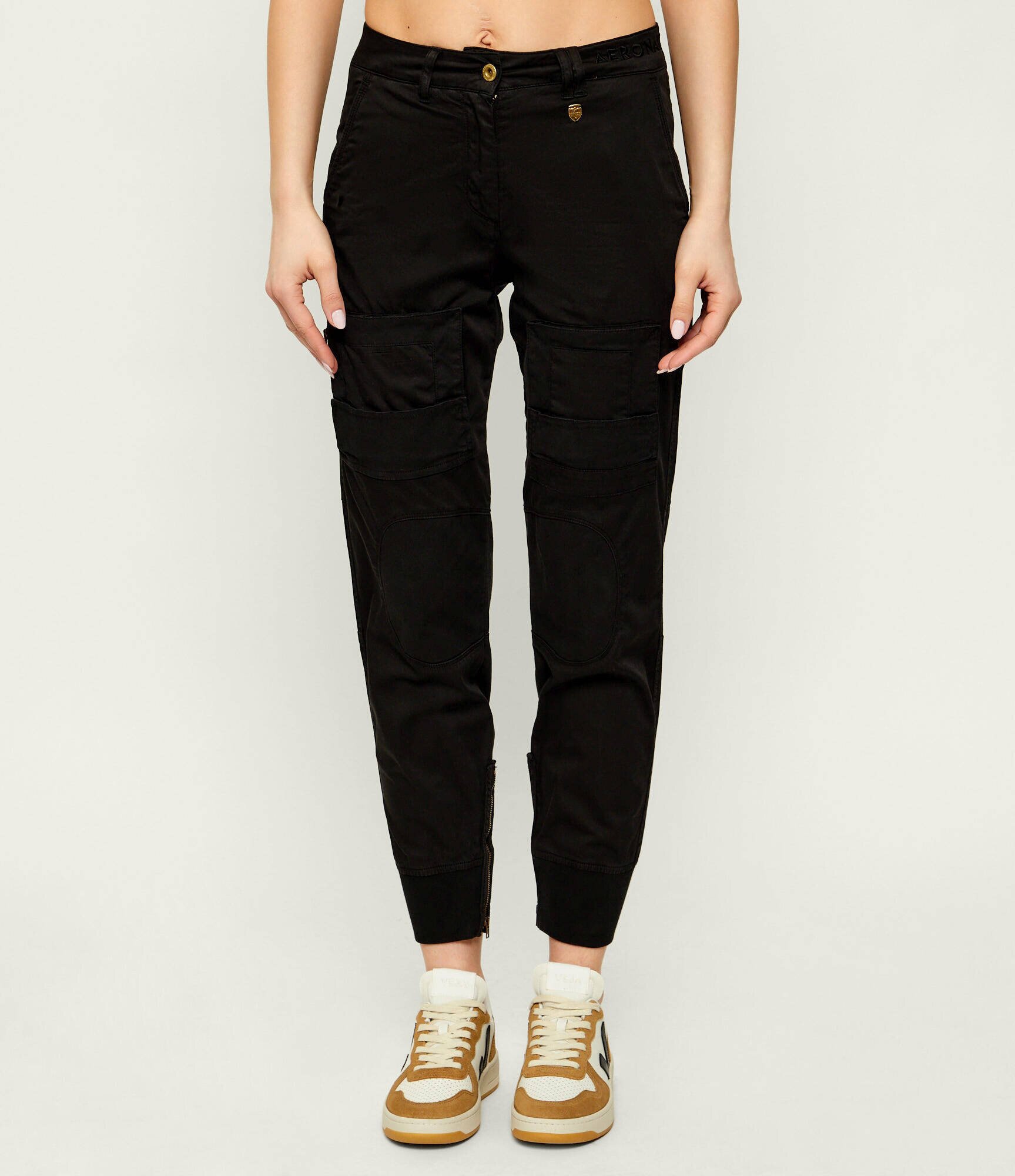 Aeronautica Militare Pantaloni cargo | Slim Fit