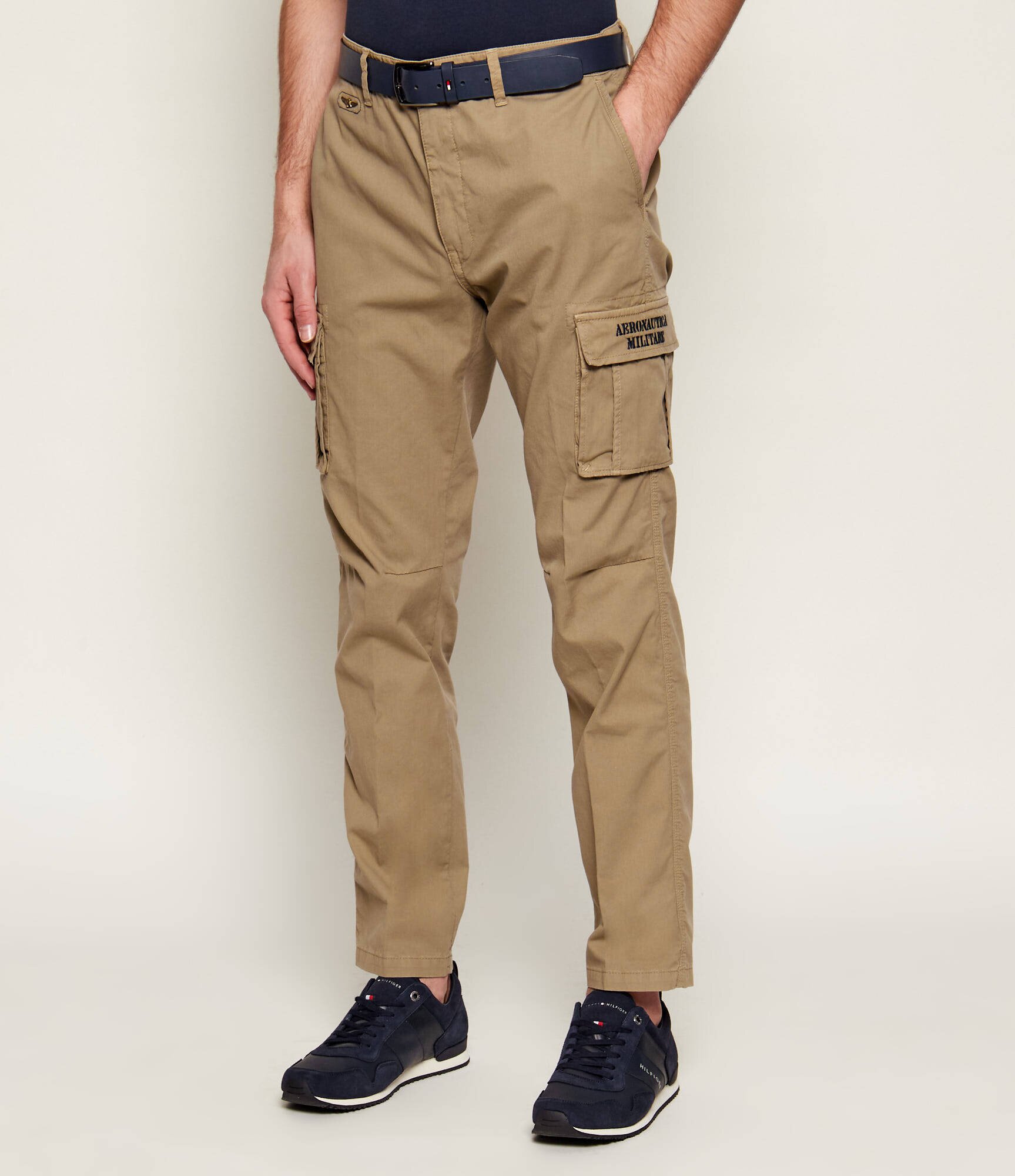 Aeronautica Militare Pantaloni cargo | Slim Fit