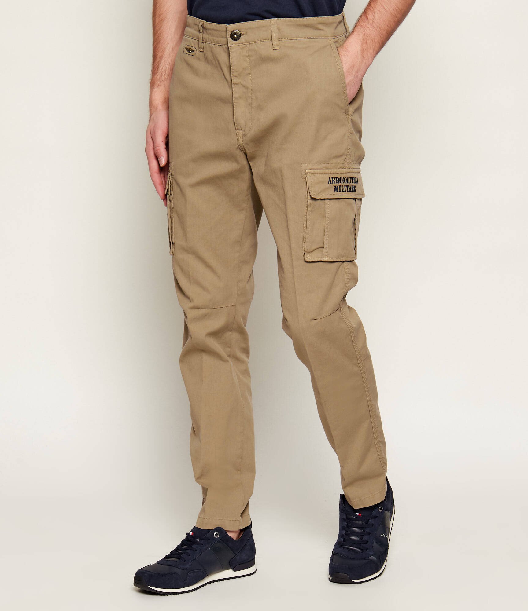 Aeronautica Militare Pantaloni cargo | Slim Fit