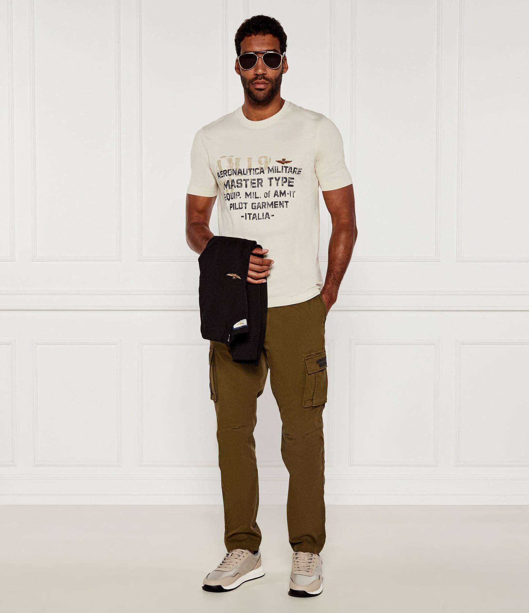 Aeronautica Militare Pantaloni cargo | Slim Fit