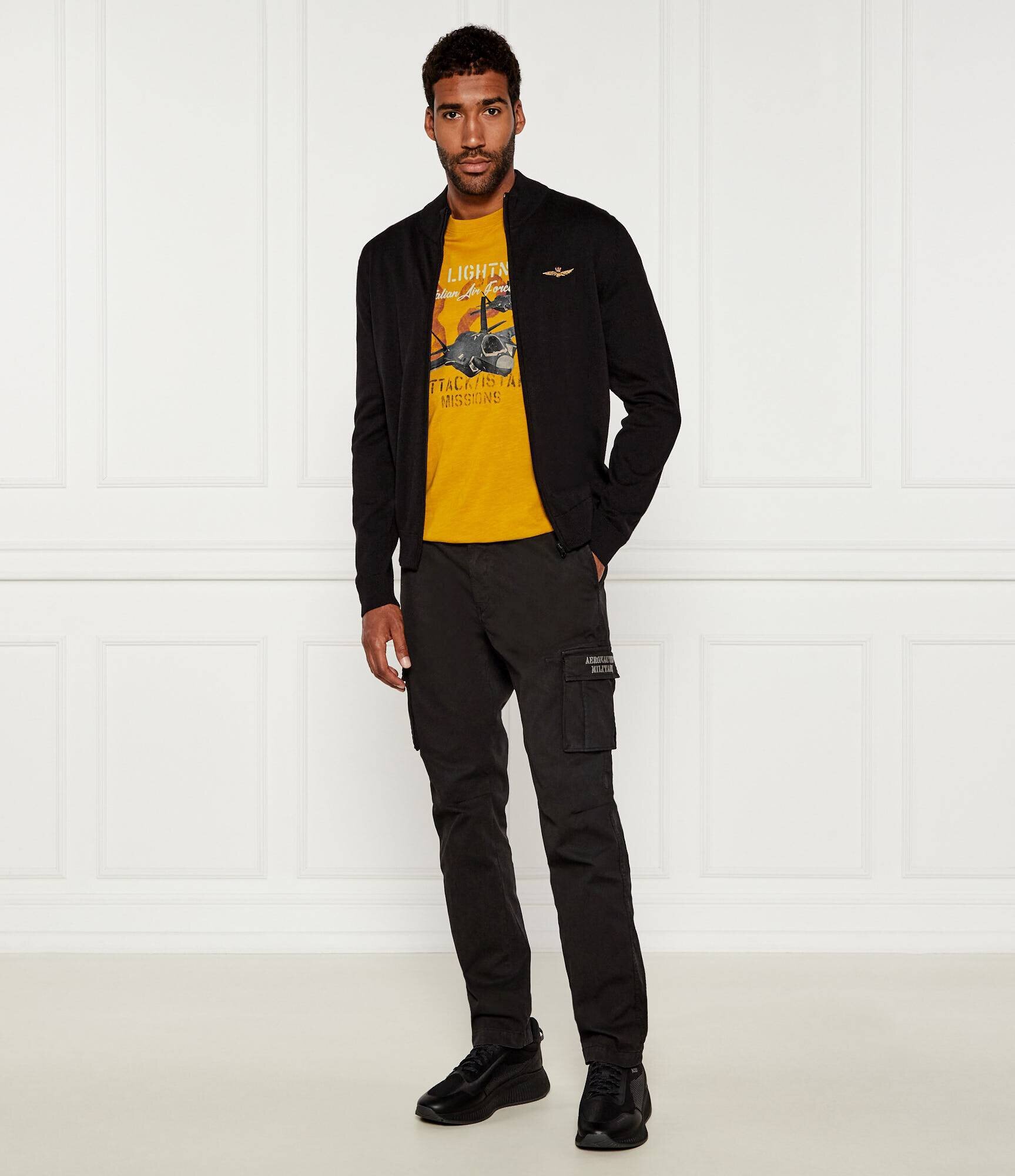 Aeronautica Militare Pantaloni cargo | Slim Fit
