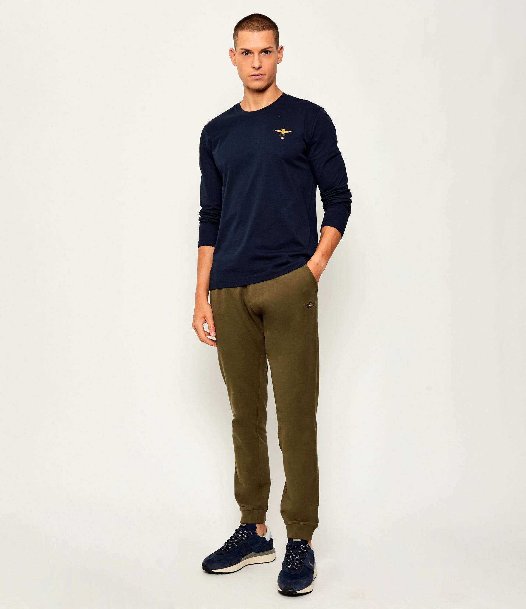 Aeronautica Militare Pantaloni de trening | Regular Fit