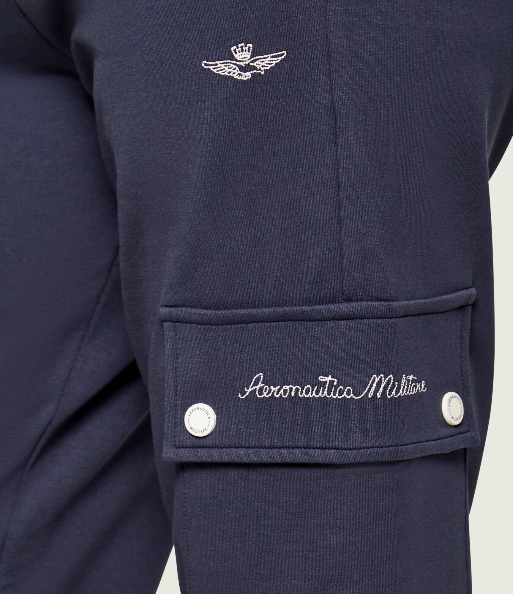 Aeronautica Militare Pantaloni de trening | Tapered fit