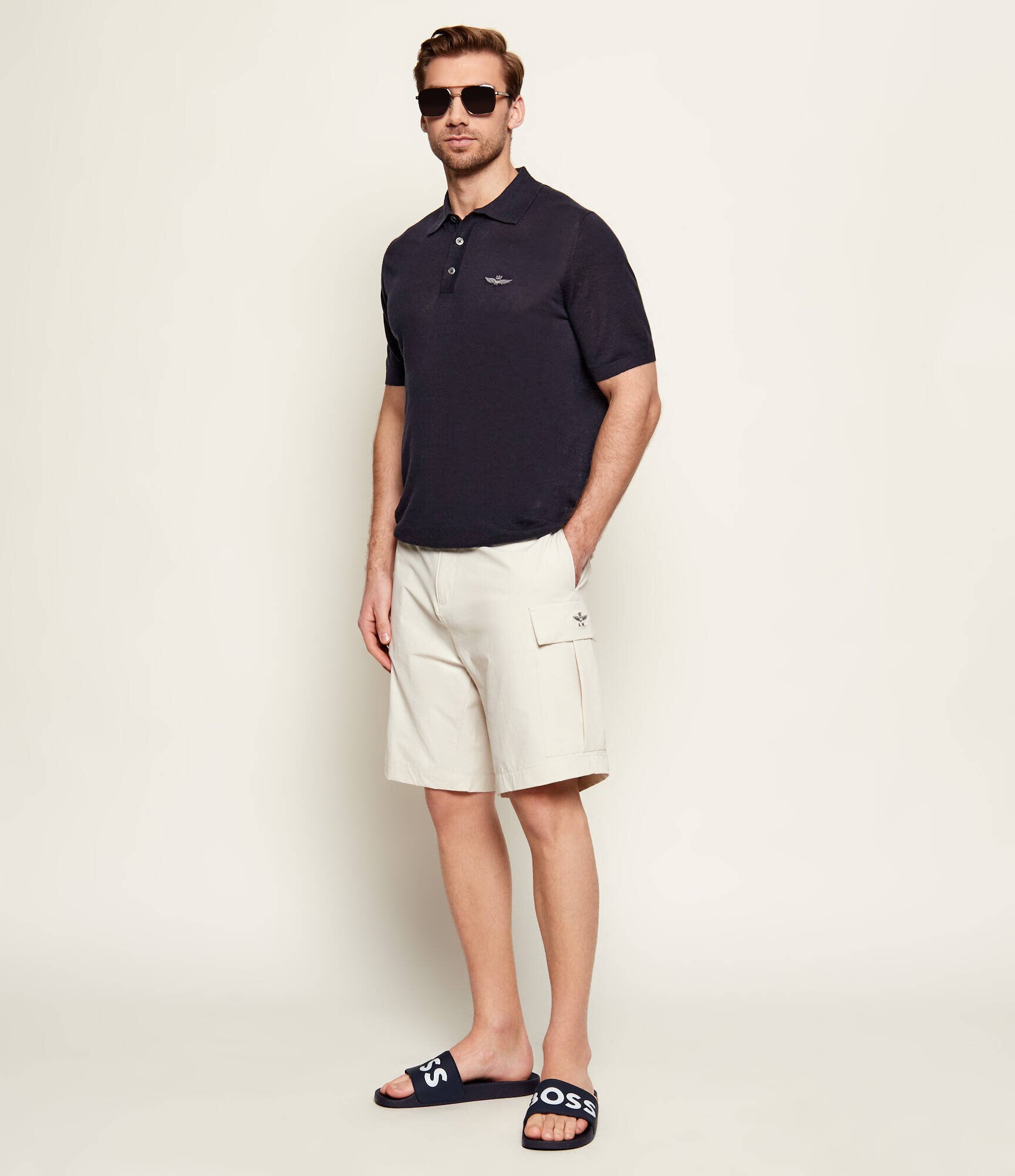 Aeronautica Militare Pantaloni scurți | Comfort fit