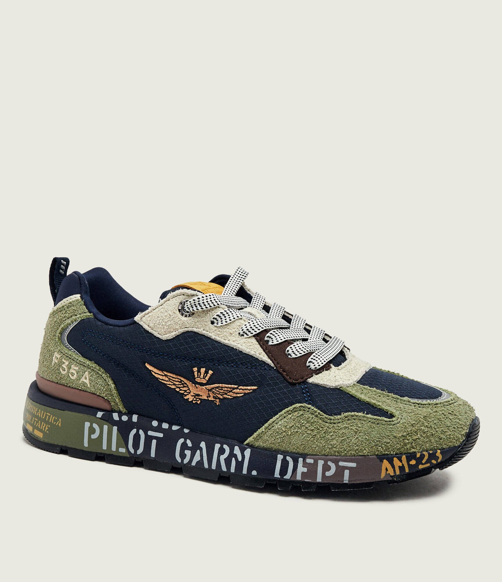 Aeronautica Militare Sneakers | piele întoarsă