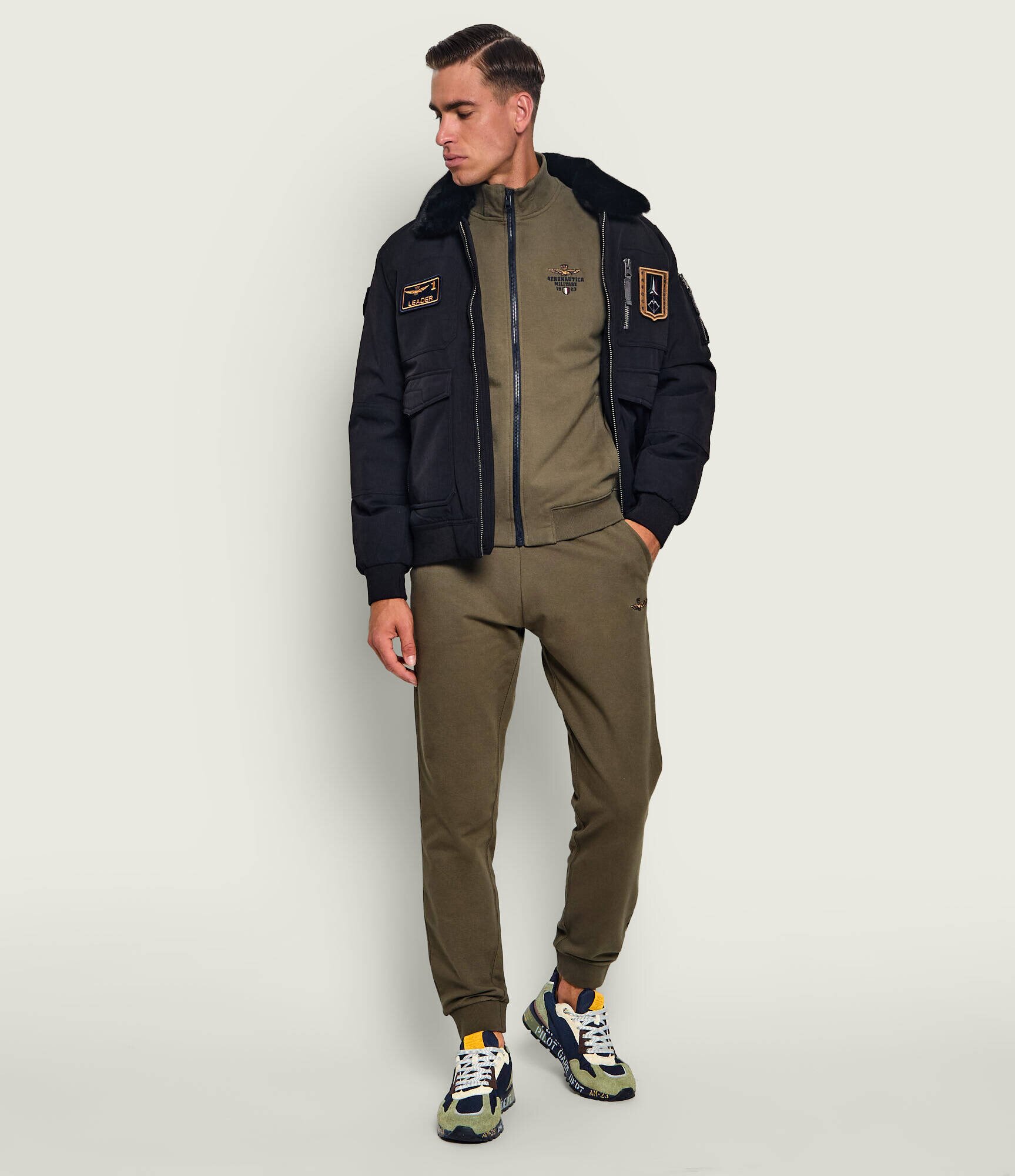 Aeronautica Militare Sneakers | piele întoarsă