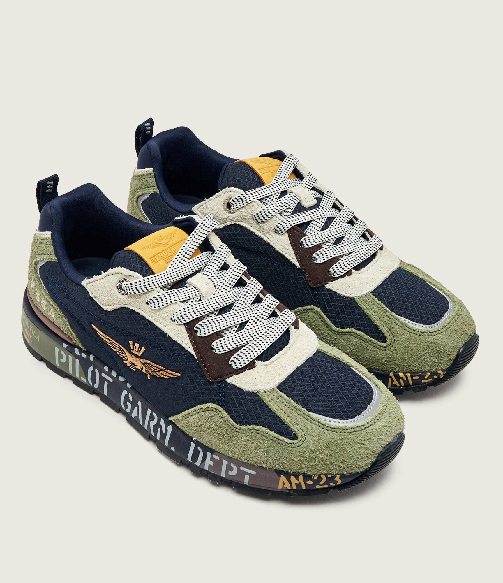 Aeronautica Militare Sneakers | piele întoarsă