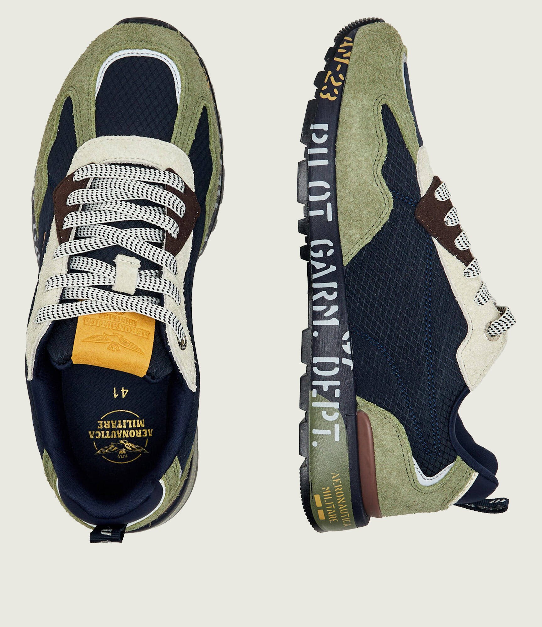 Aeronautica Militare Sneakers | piele întoarsă