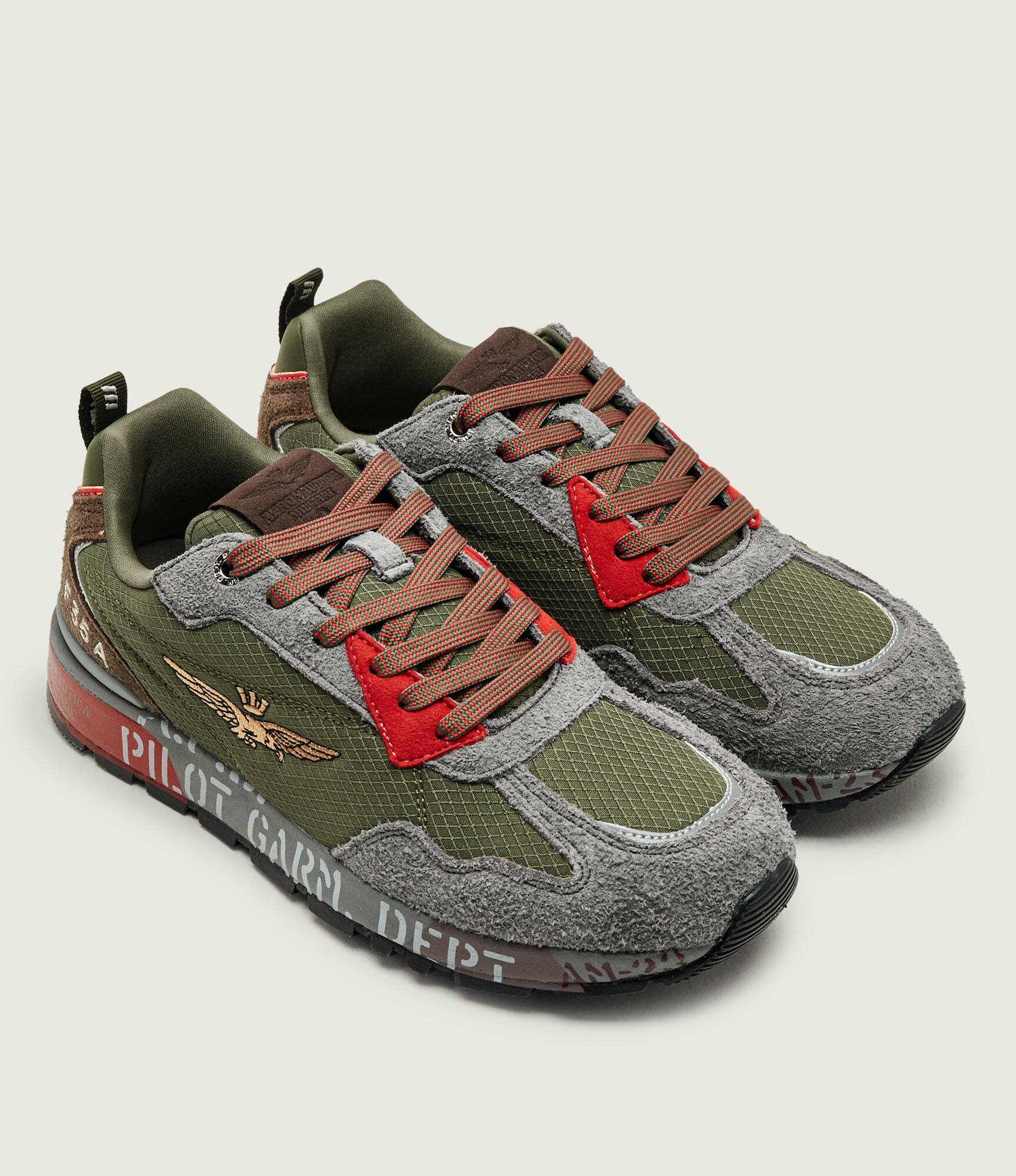 Aeronautica Militare Sneakers | piele întoarsă